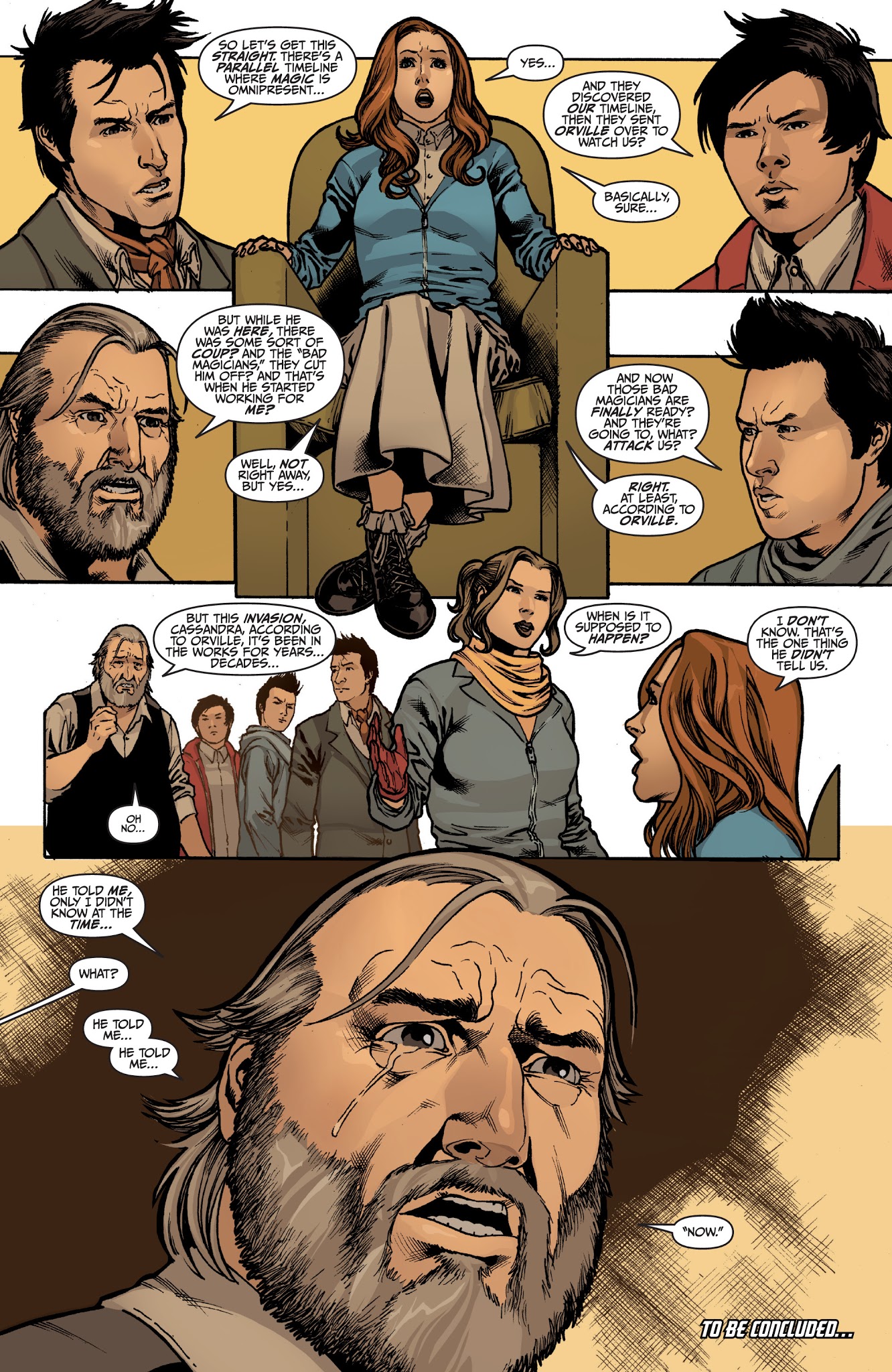 Read online The Librarians comic -  Issue #3 - 23
