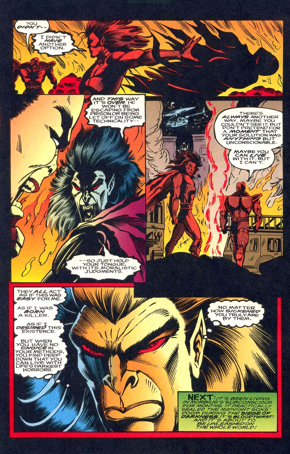Read online Morbius: The Living Vampire (1992) comic -  Issue #19 - 23