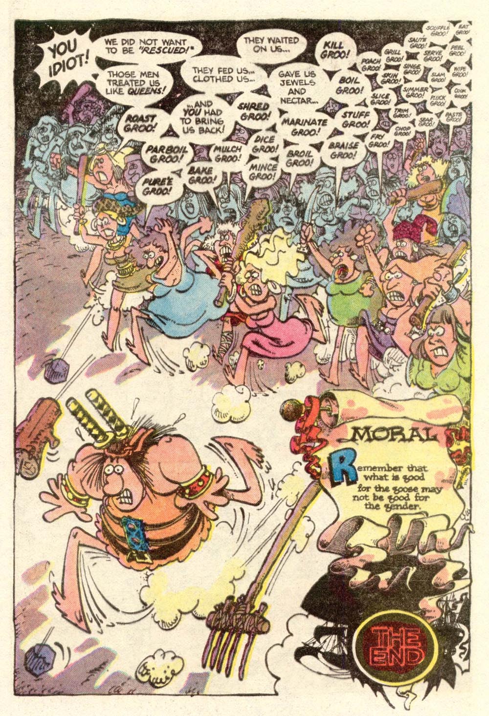 Read online Sergio Aragonés Groo the Wanderer comic -  Issue #4 - 23