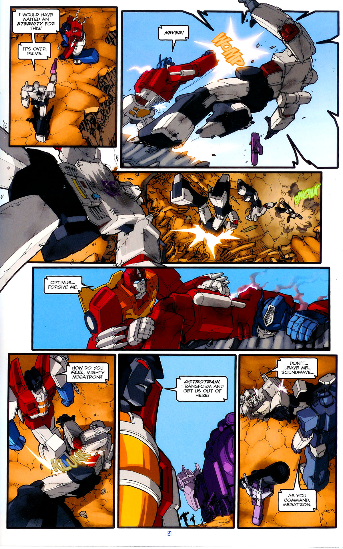 Read online The Transformers: The Animated Movie comic -  Issue #1 - 22