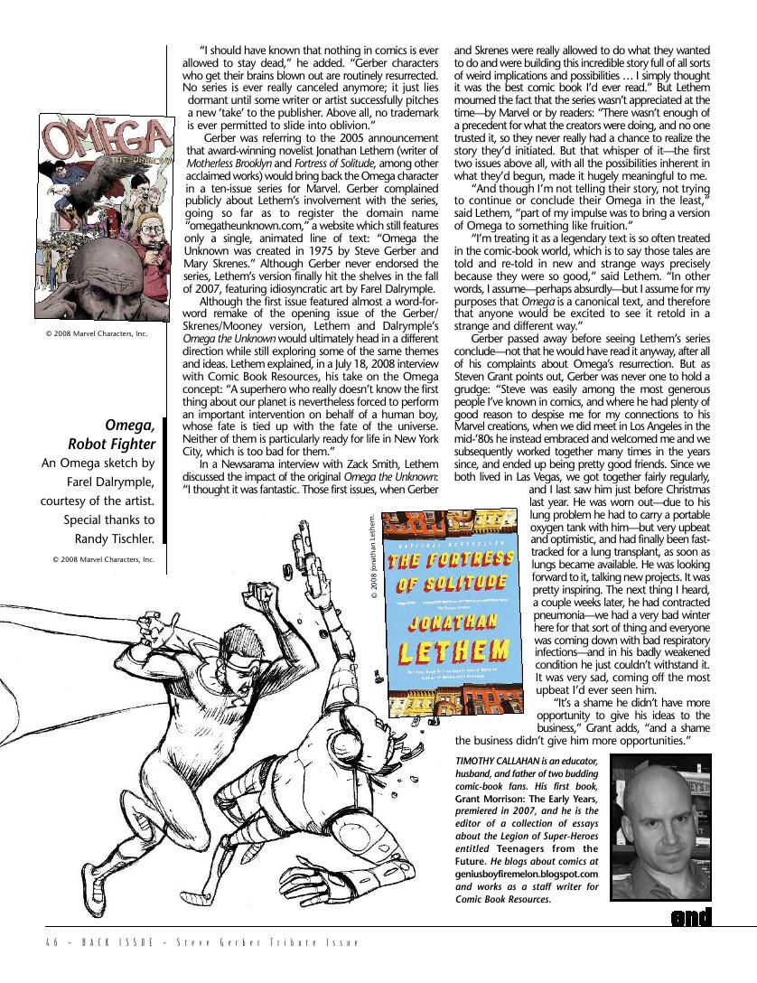 Read online Back Issue comic -  Issue #31 - 48