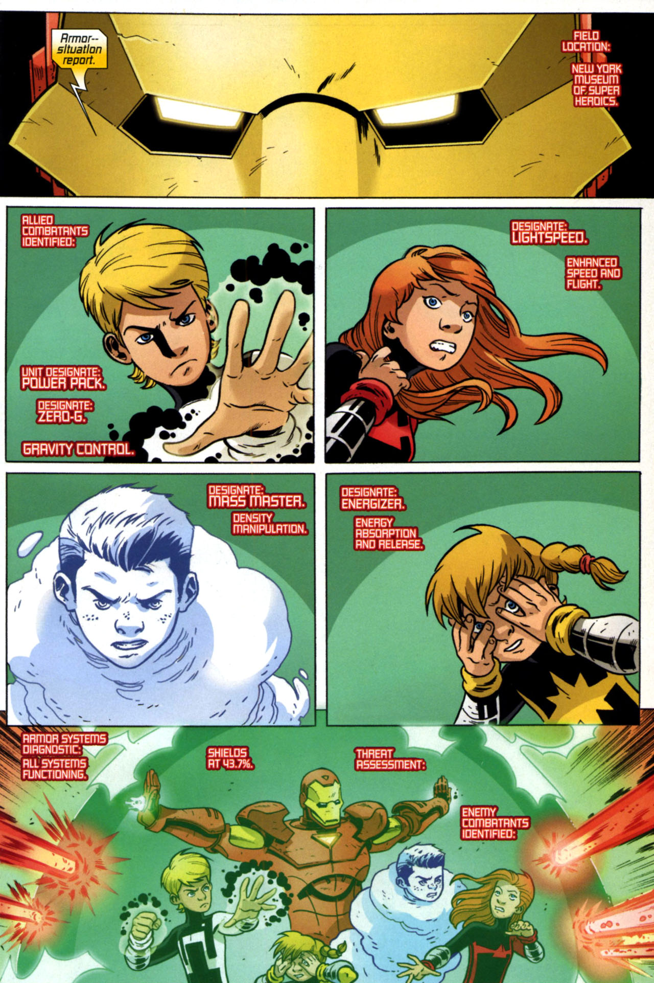 Read online Iron Man and Power Pack comic -  Issue #4 - 2