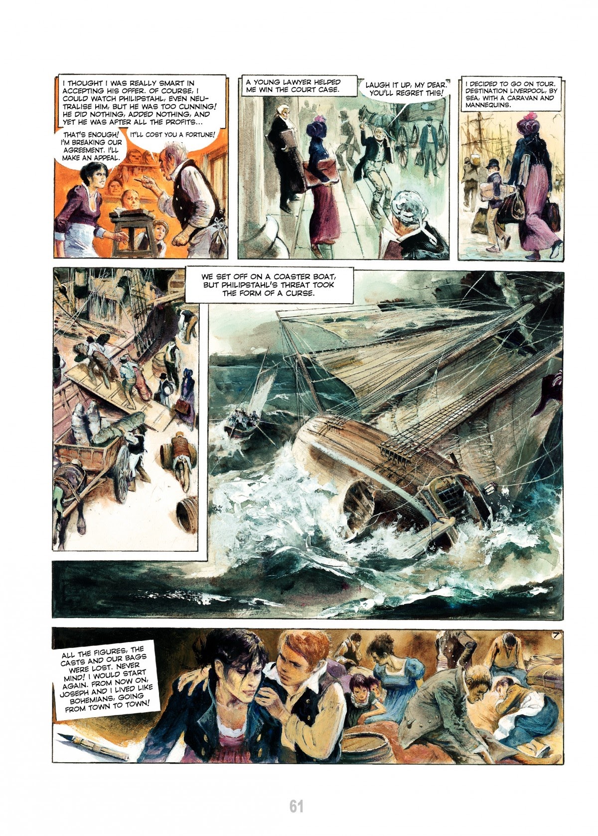 Read online The Fascinating Madame Tussaud comic -  Issue # TPB - 63