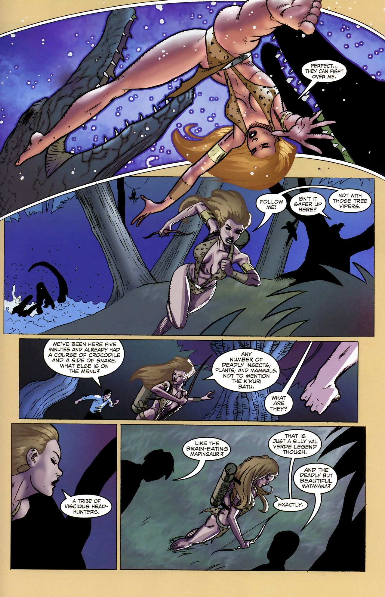 Read online Sheena Queen of the Jungle: Dark Rising comic -  Issue #1 - 18