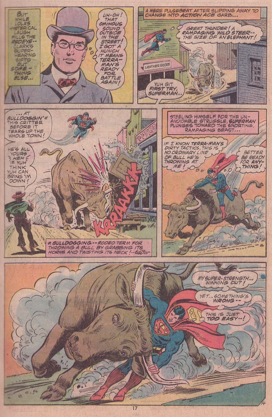 Read online Superman (1939) comic -  Issue #278 - 17