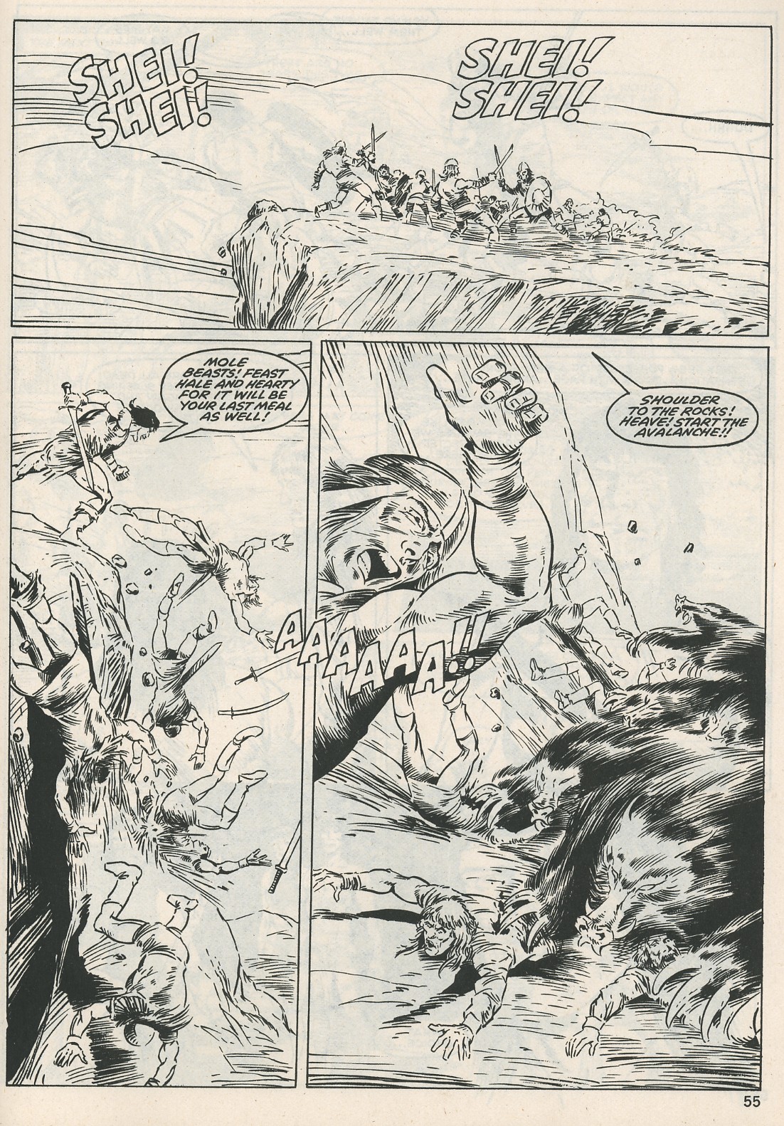 The Savage Sword Of Conan issue 115 - Page 55