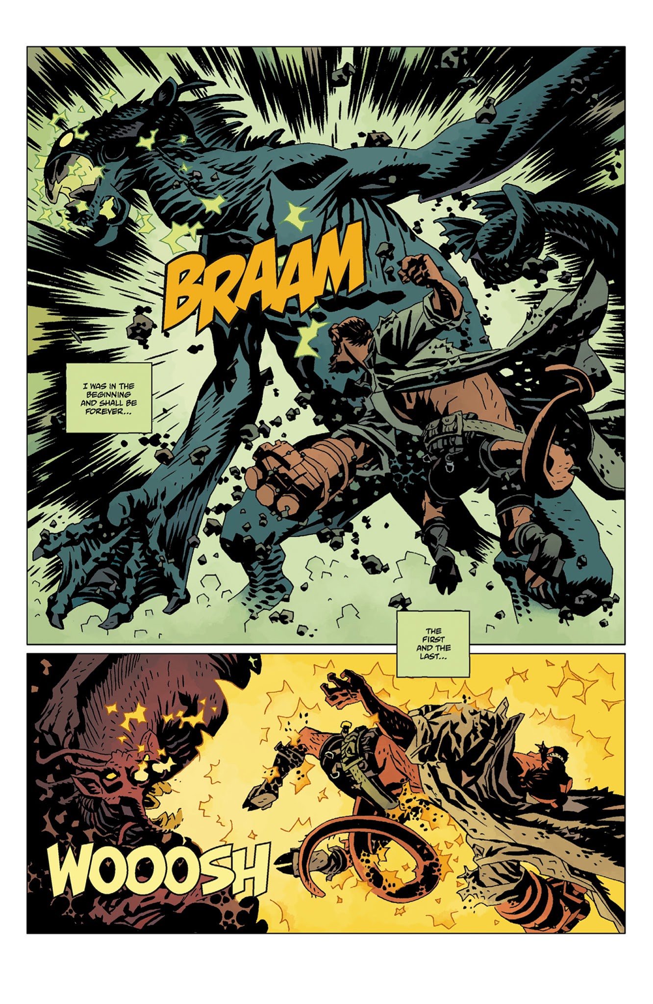 Read online Hellboy: The Storm And The Fury comic -  Issue # TPB - 123