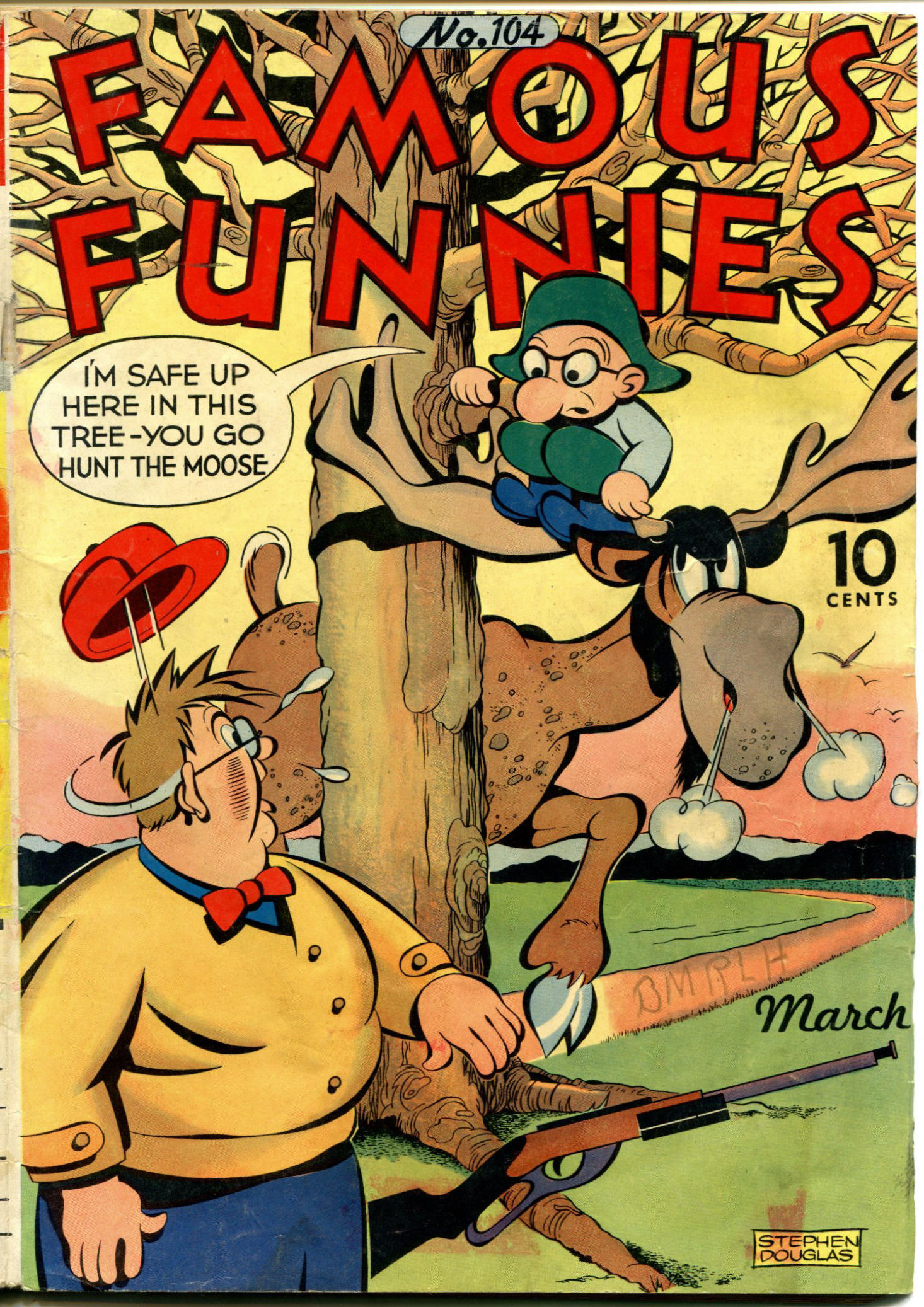 Read online Famous Funnies comic -  Issue #104 - 1