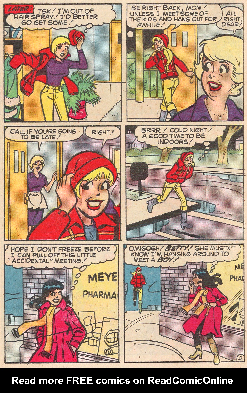Read online Archie's Girls Betty and Veronica comic -  Issue #269 - 6