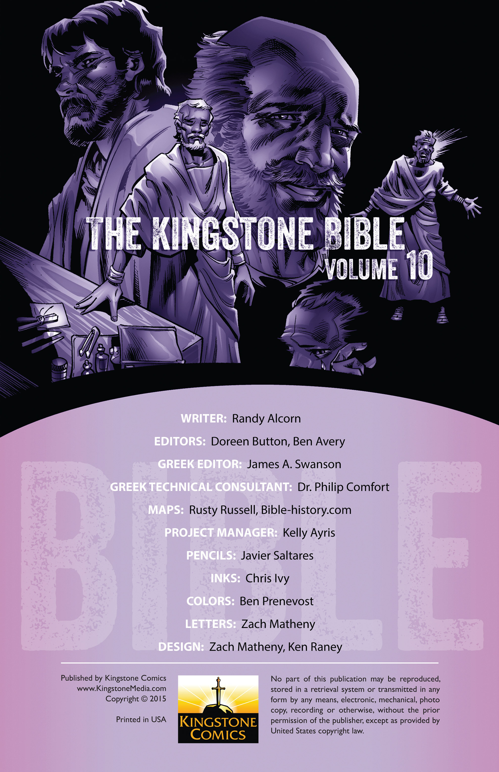 Read online The Kingstone Bible comic -  Issue #10 - 3