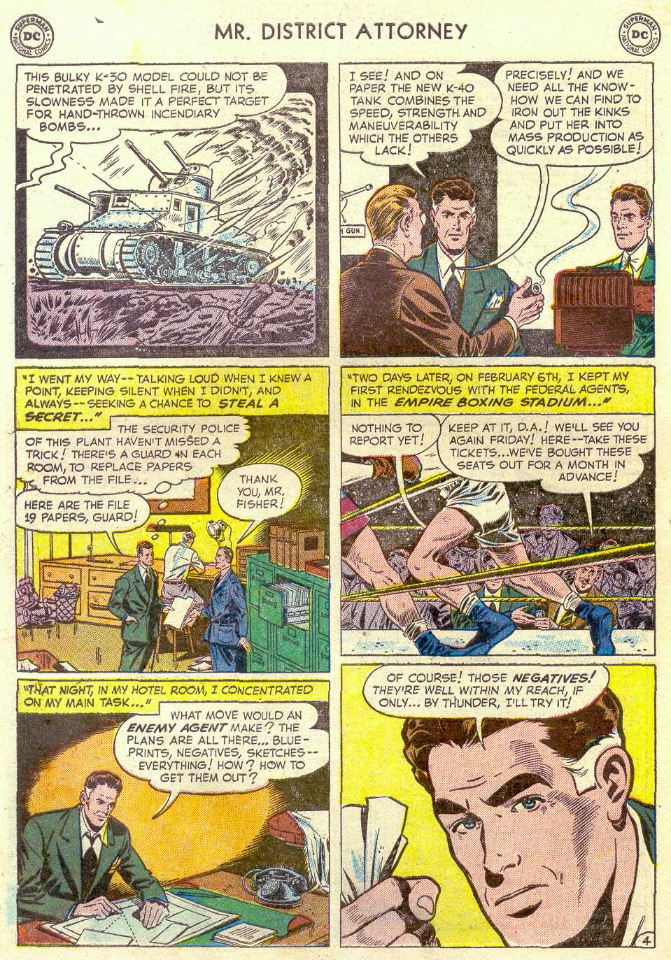 Read online Mr. District Attorney comic -  Issue #22 - 44