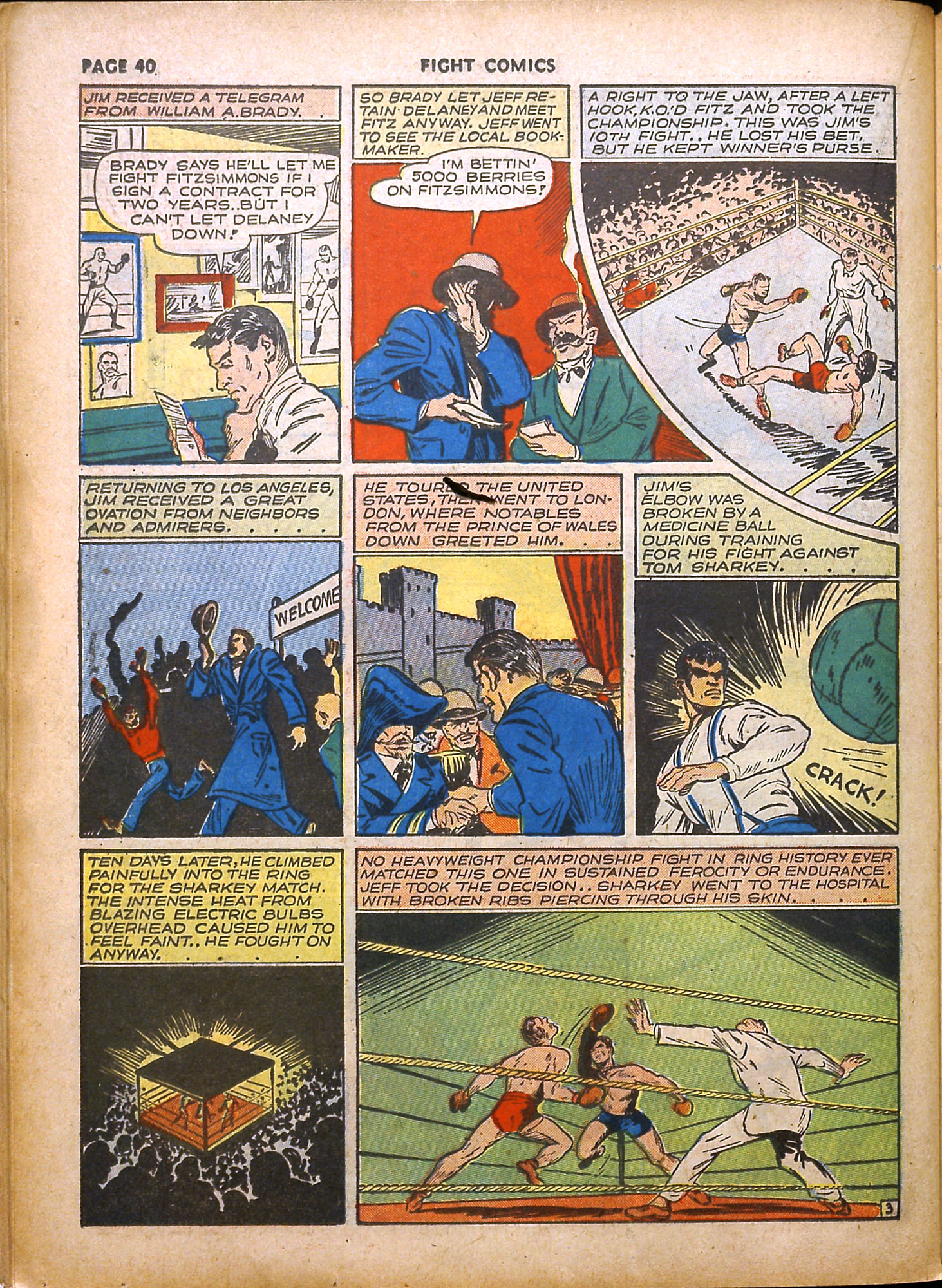 Read online Fight Comics comic -  Issue #14 - 42