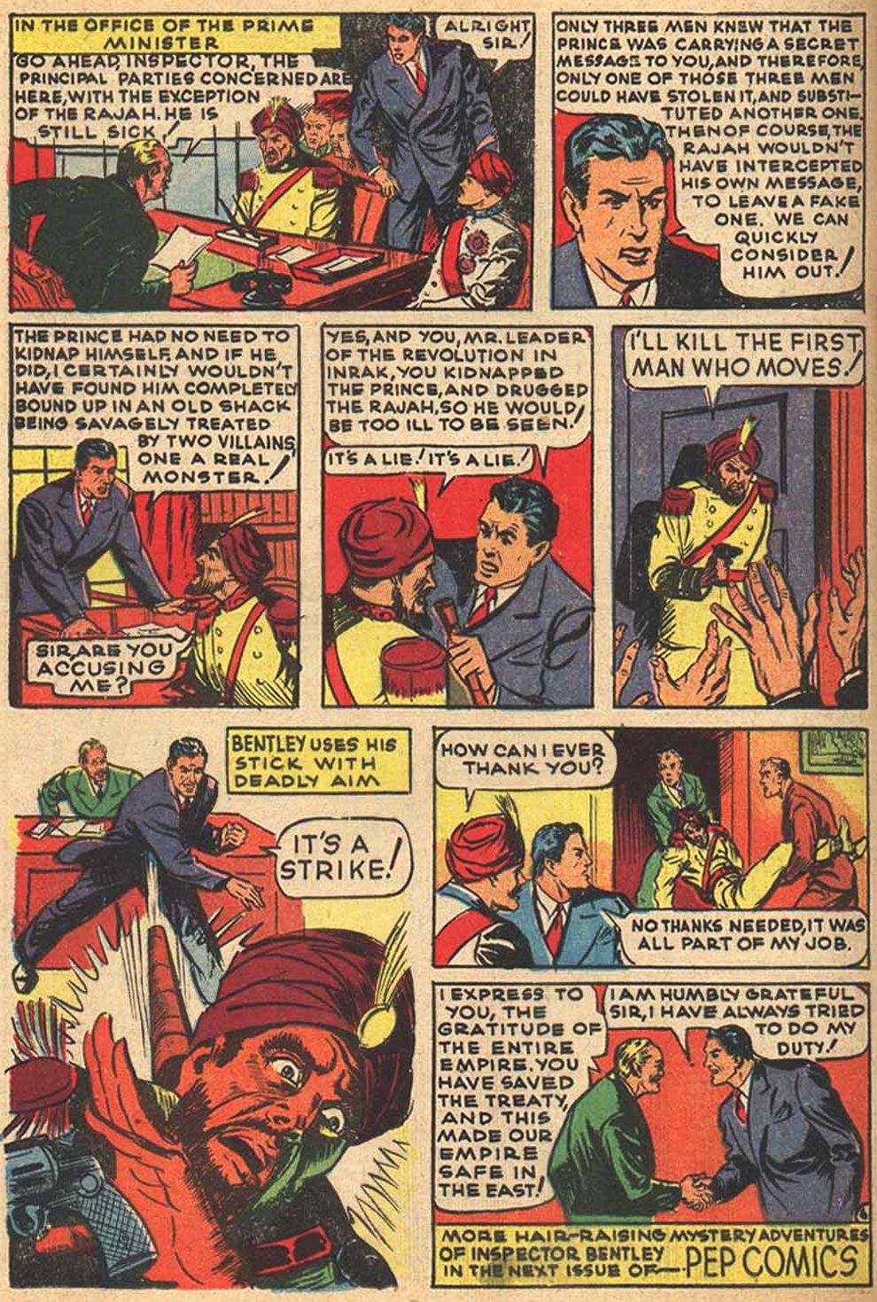 Read online Pep Comics comic -  Issue #5 - 66