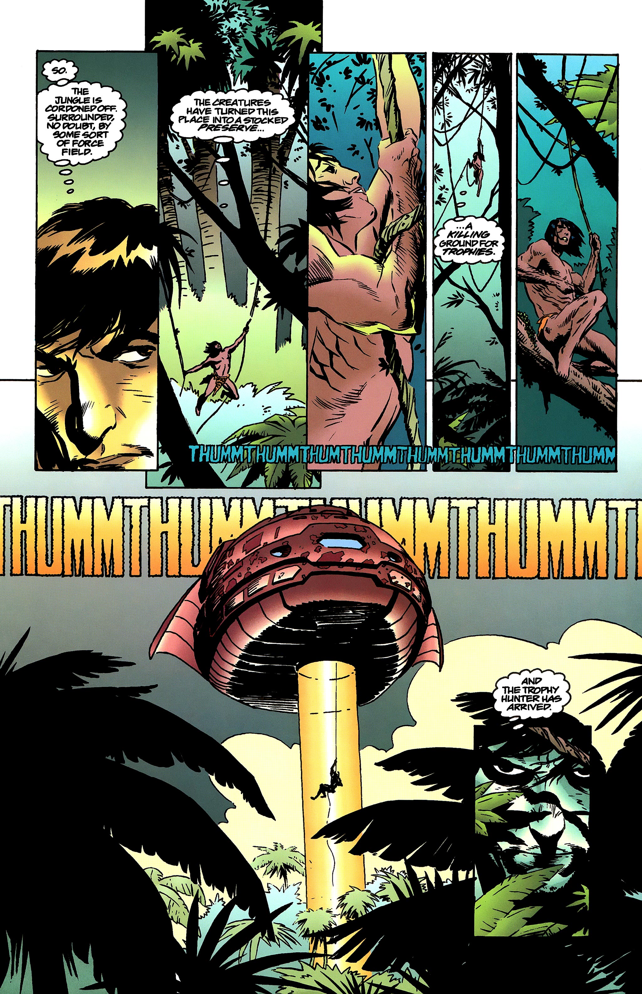 Read online Tarzan vs. Predator at the Earth's Core comic -  Issue #2 - 9