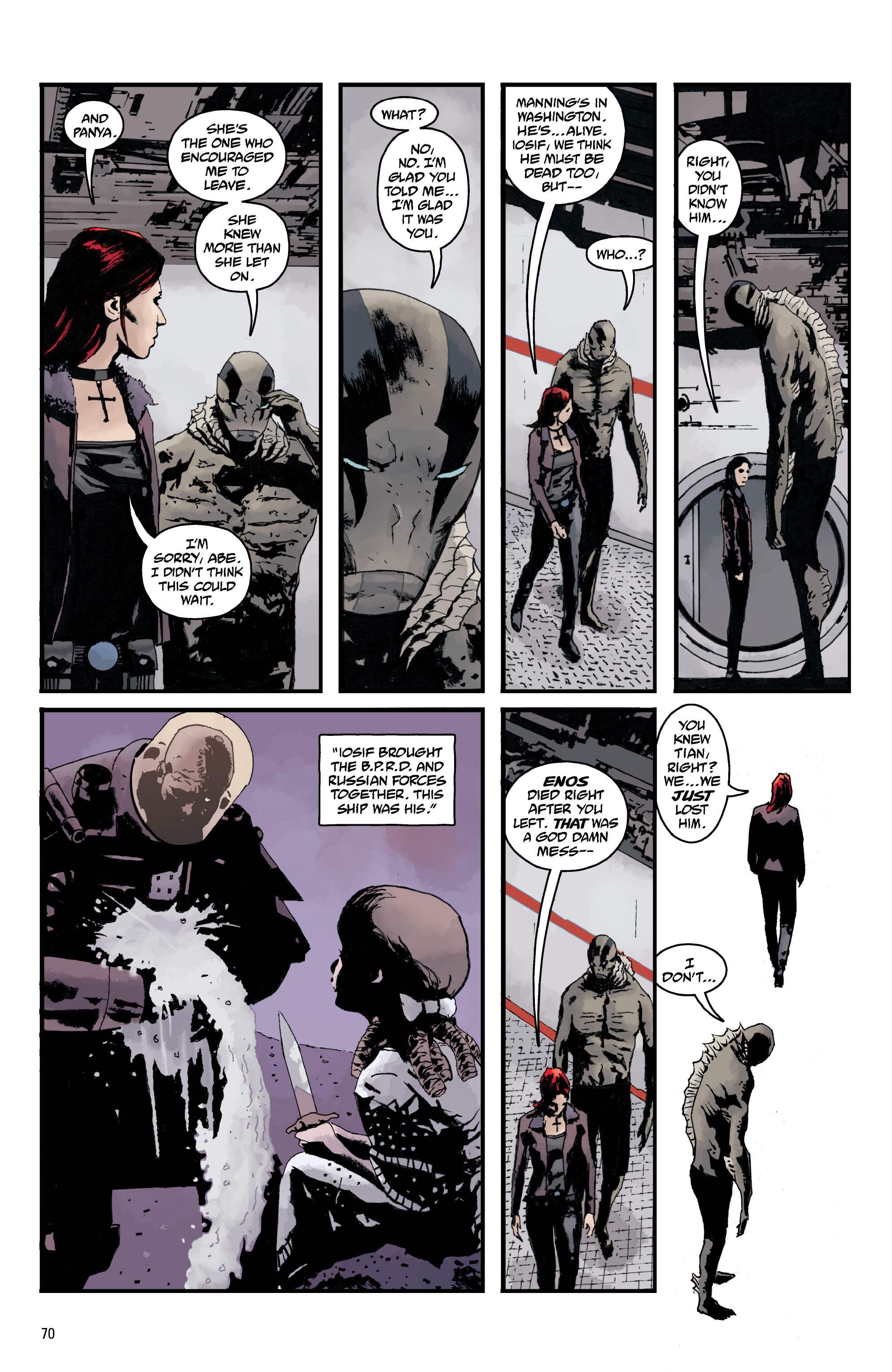 Read online B.P.R.D. The Devil You Know comic -  Issue # _Omnibus (Part 1) - 70