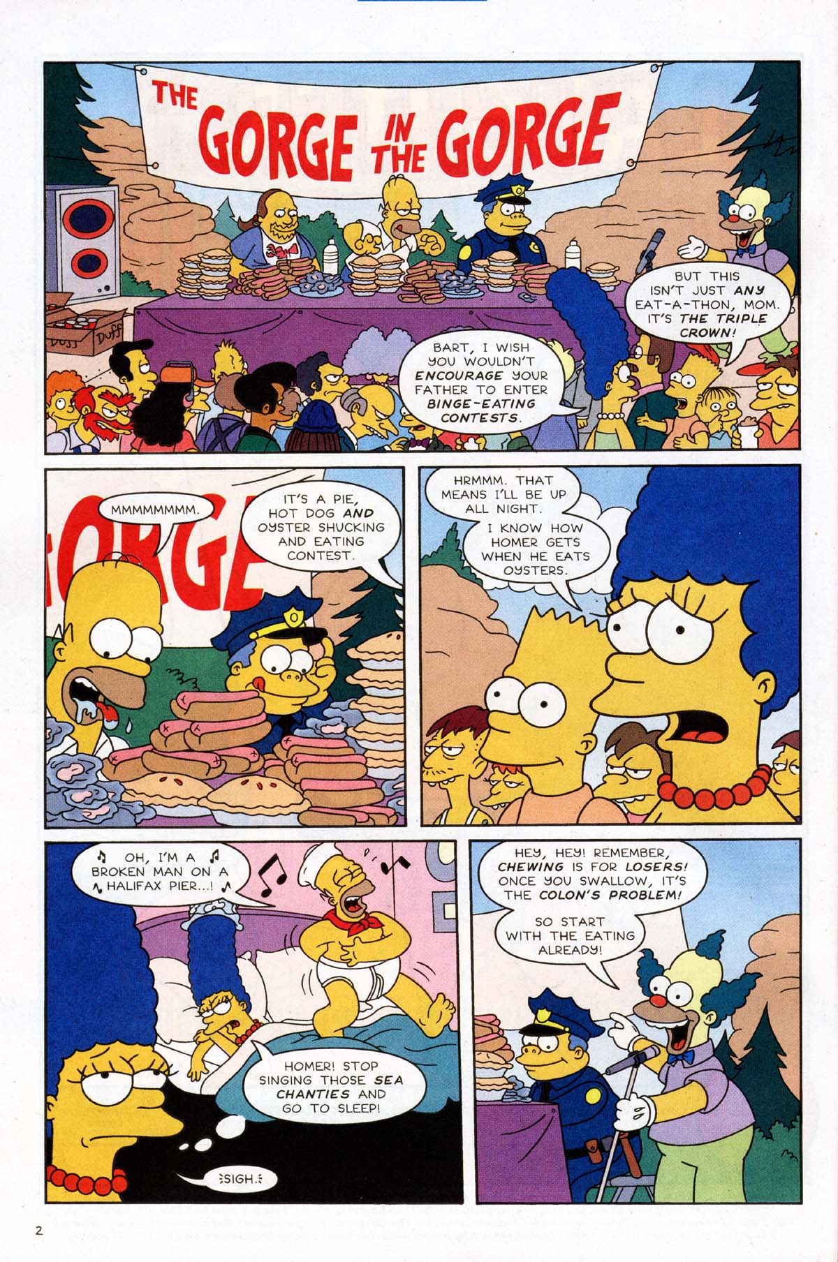 Read online Simpsons Comics comic -  Issue #74 - 3