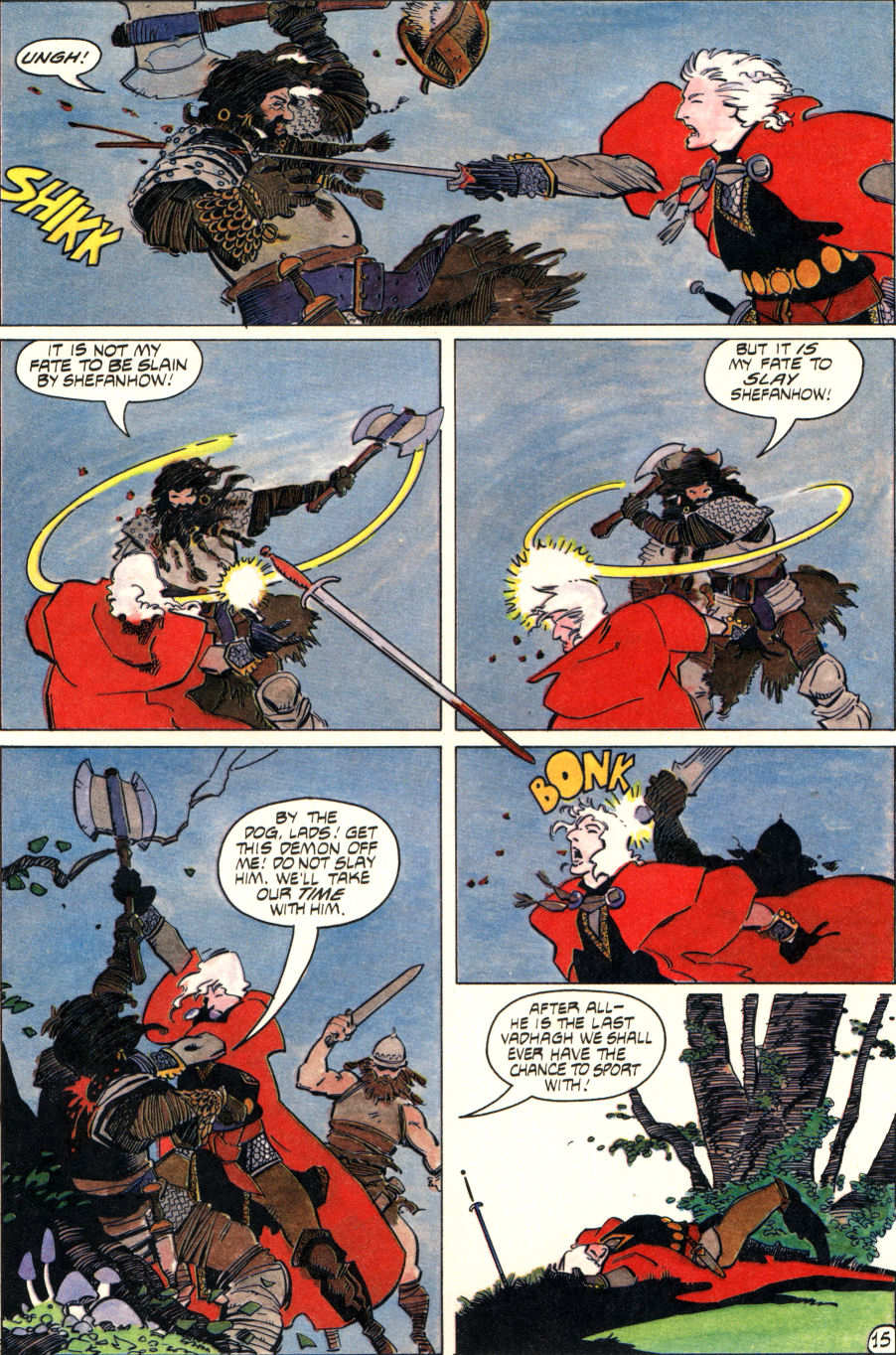 Read online The Chronicles of Corum comic -  Issue #1 - 17