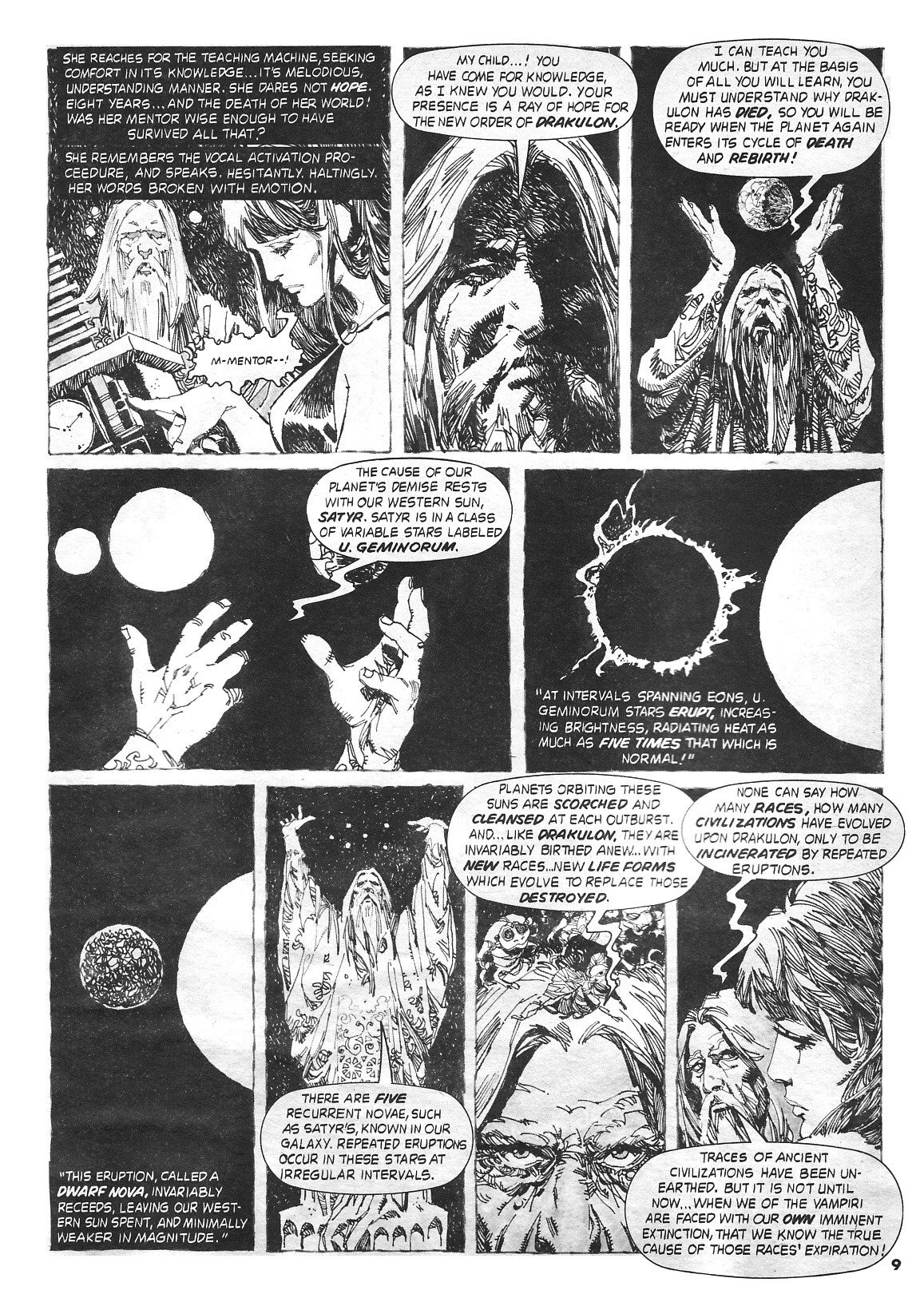 Read online Vampirella (1969) comic -  Issue #66 - 9