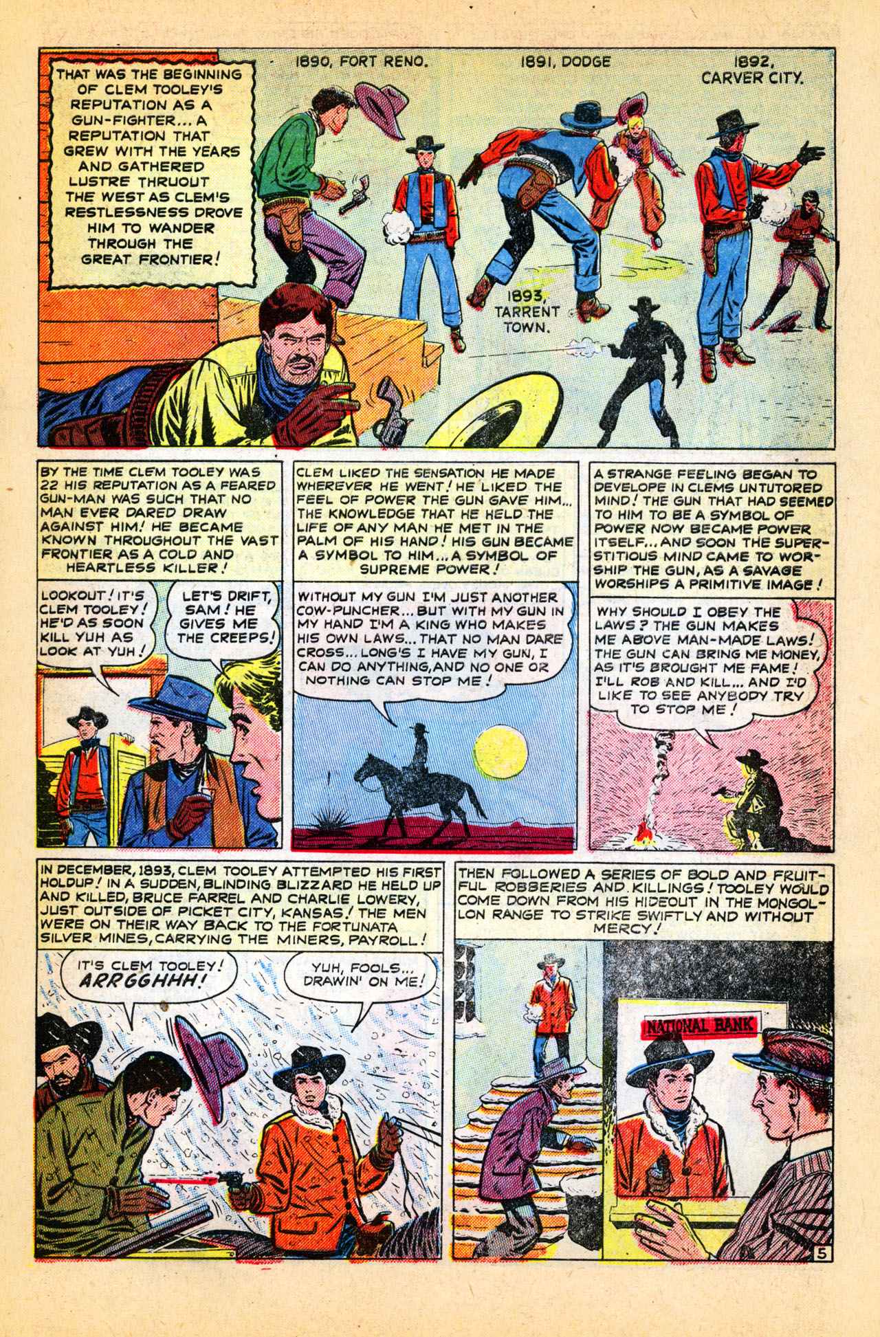 Read online Western Outlaws and Sheriffs comic -  Issue #64 - 7