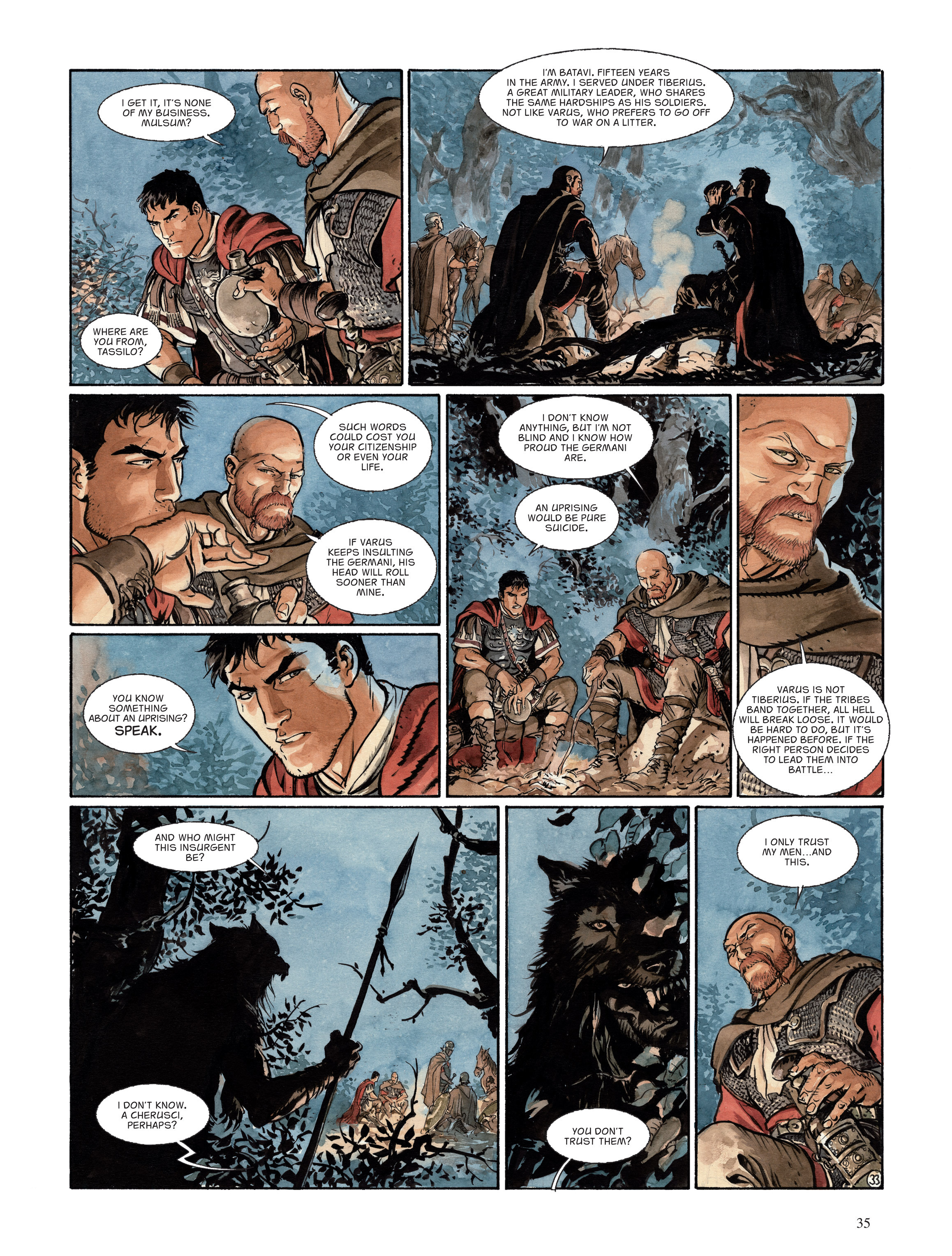 Read online The Eagles of Rome comic -  Issue # TPB 3 - 36