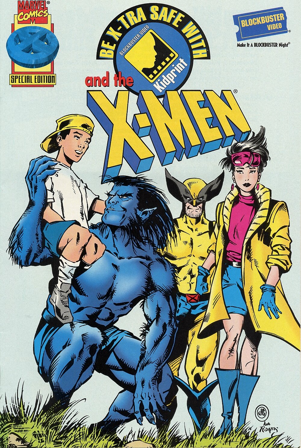 Be X-Tra Safe With The X-Men Full Page 1