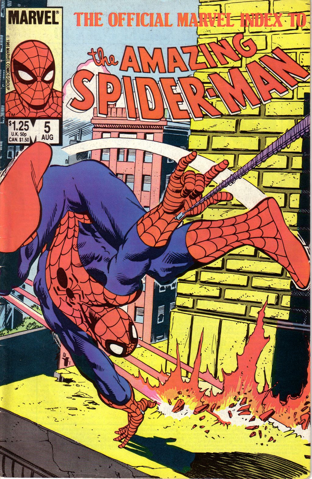 Read online The Official Marvel Index to The Amazing Spider-Man comic -  Issue #5 - 1