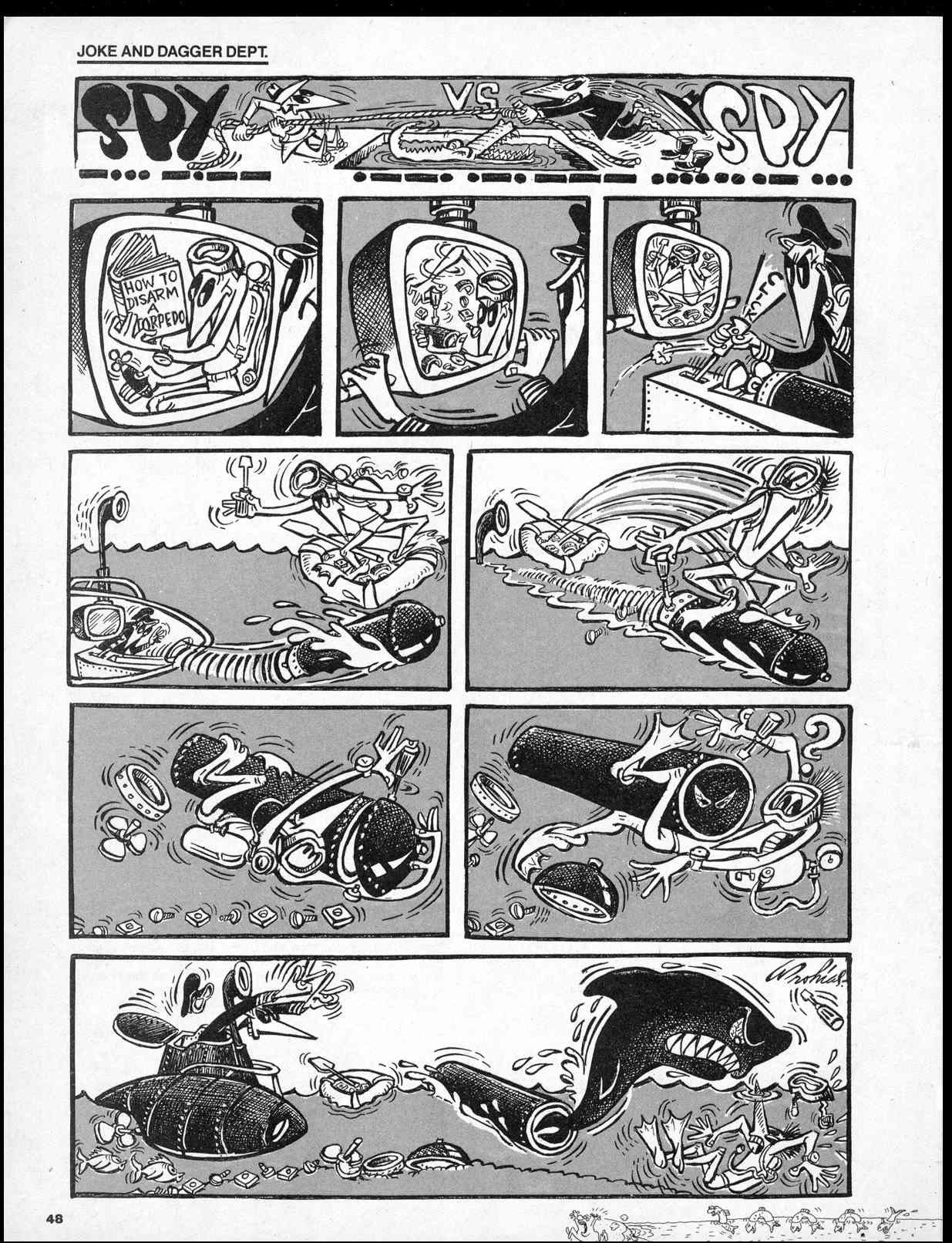 Read online MAD comic -  Issue #253 - 50