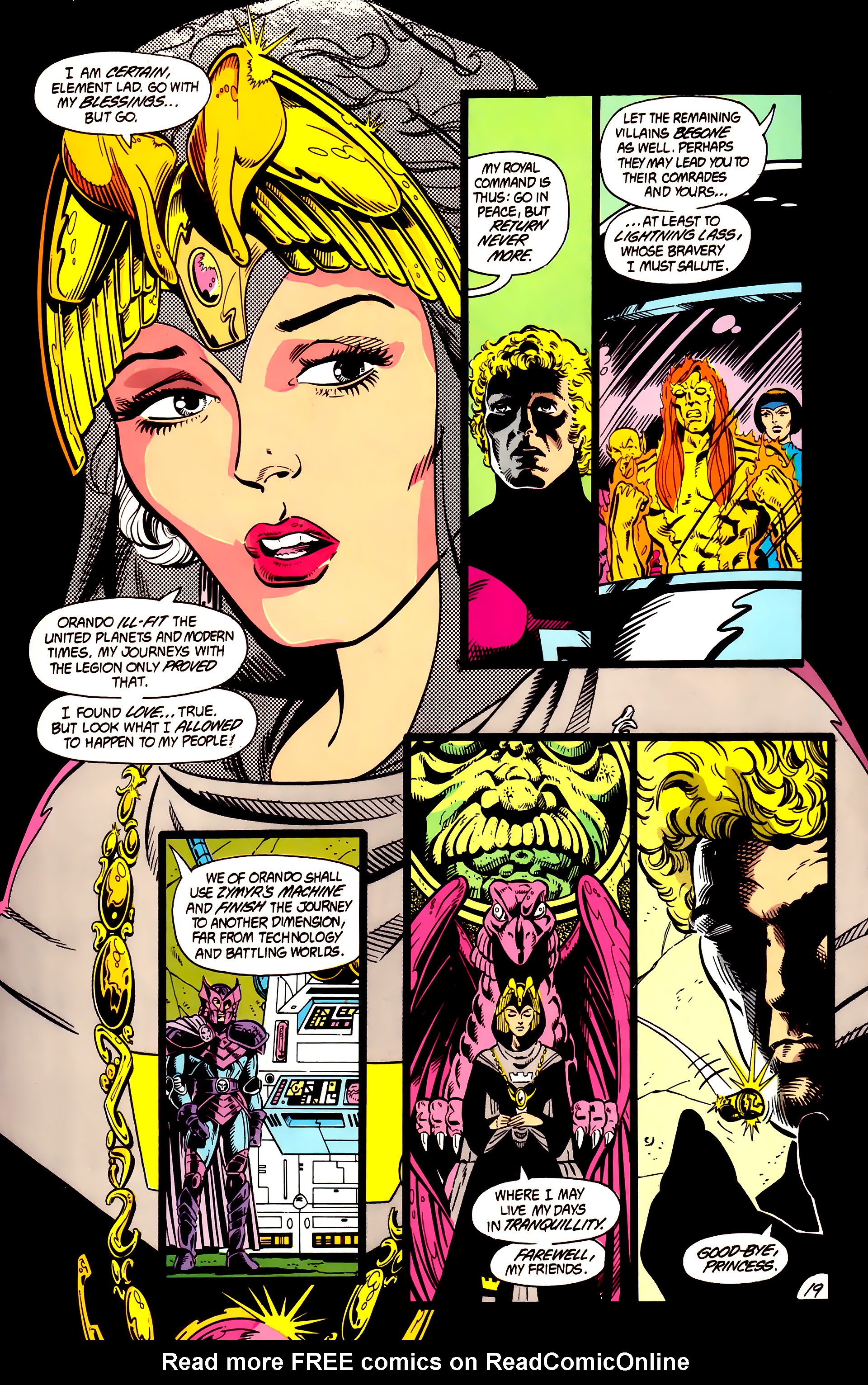 Read online Legion of Super-Heroes (1984) comic -  Issue #5 - 21