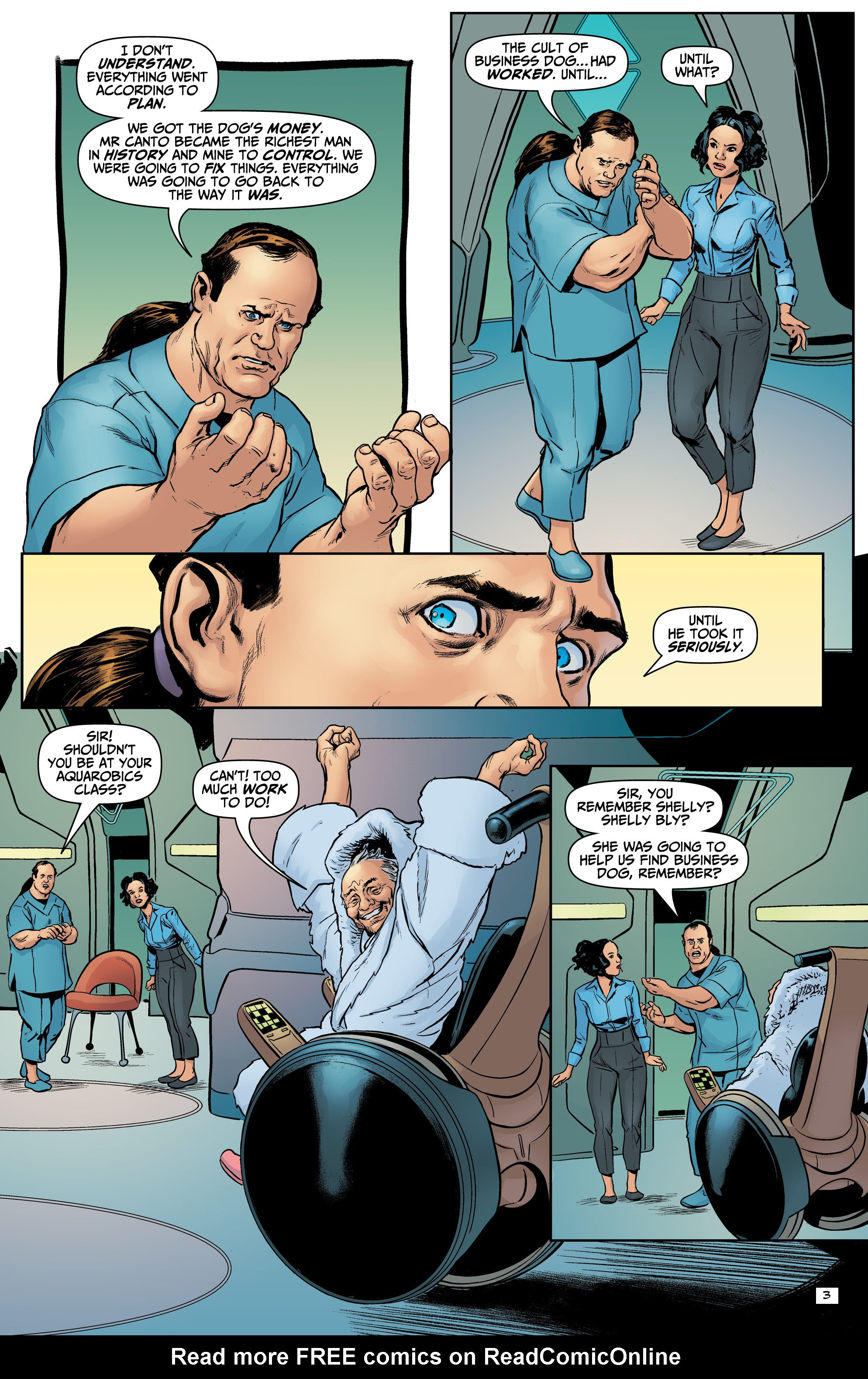 Read online Billionaire Island: Cult of Dogs comic -  Issue #6 - 5