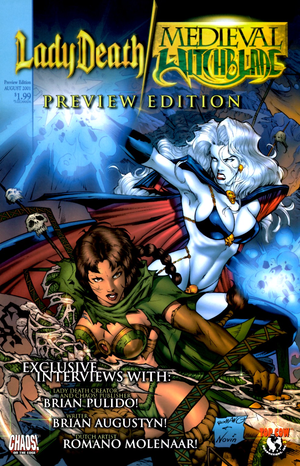 Read online Lady Death/Medieval Witchblade comic -  Issue # _Preview - 1