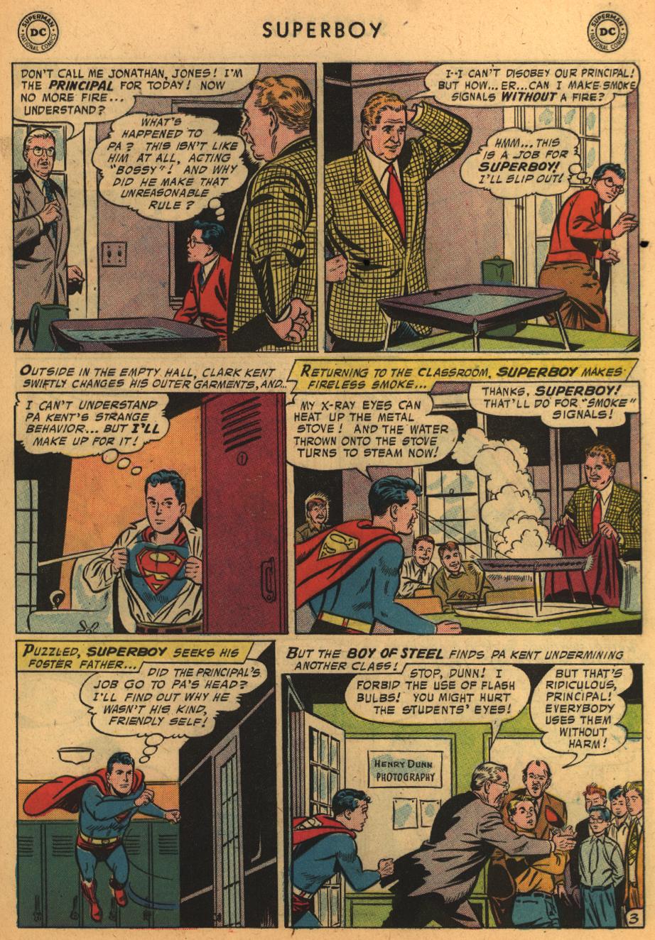 Read online Superboy (1949) comic -  Issue #55 - 22