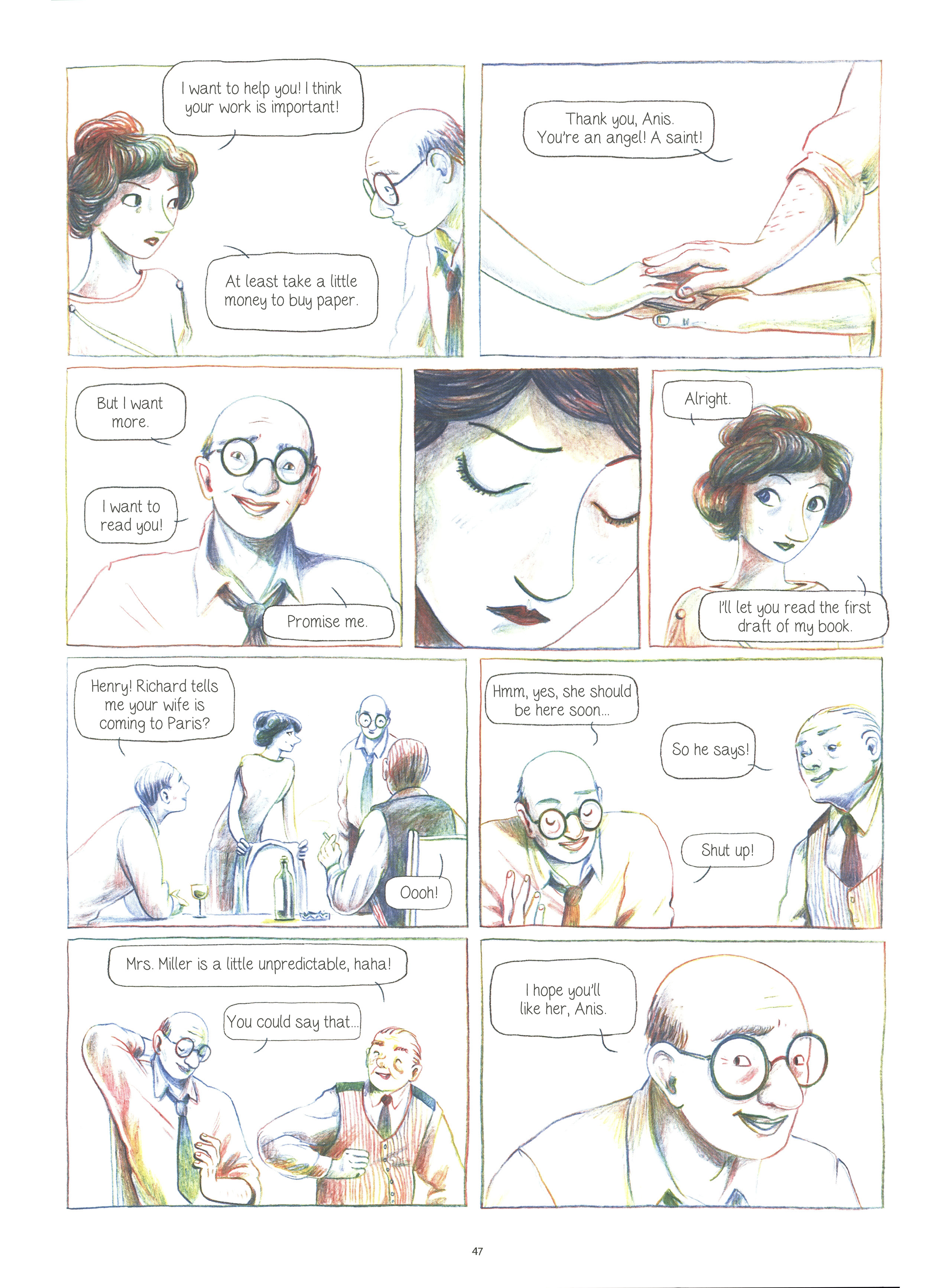 Read online Anais Nin: On the Sea of Lies comic -  Issue # TPB (Part 1) - 46