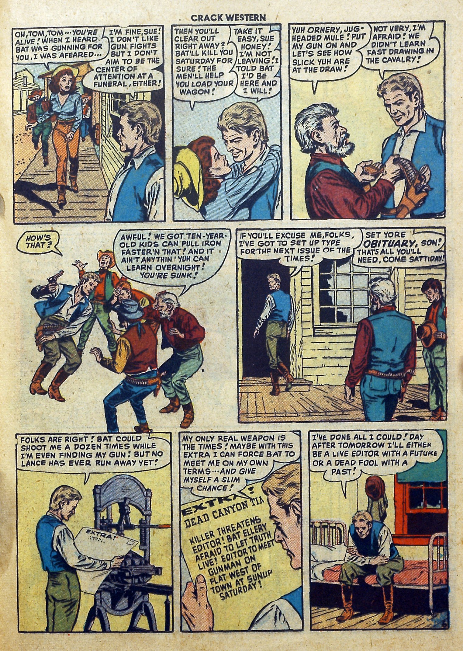 Read online Crack Western comic -  Issue #63 - 23