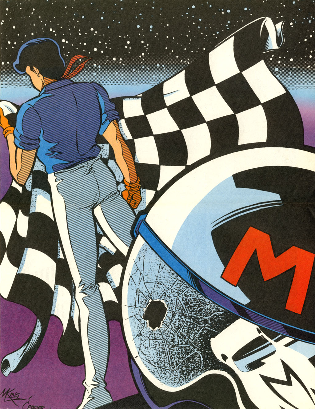 Read online Speed Racer (1987) comic -  Issue #38 - 16
