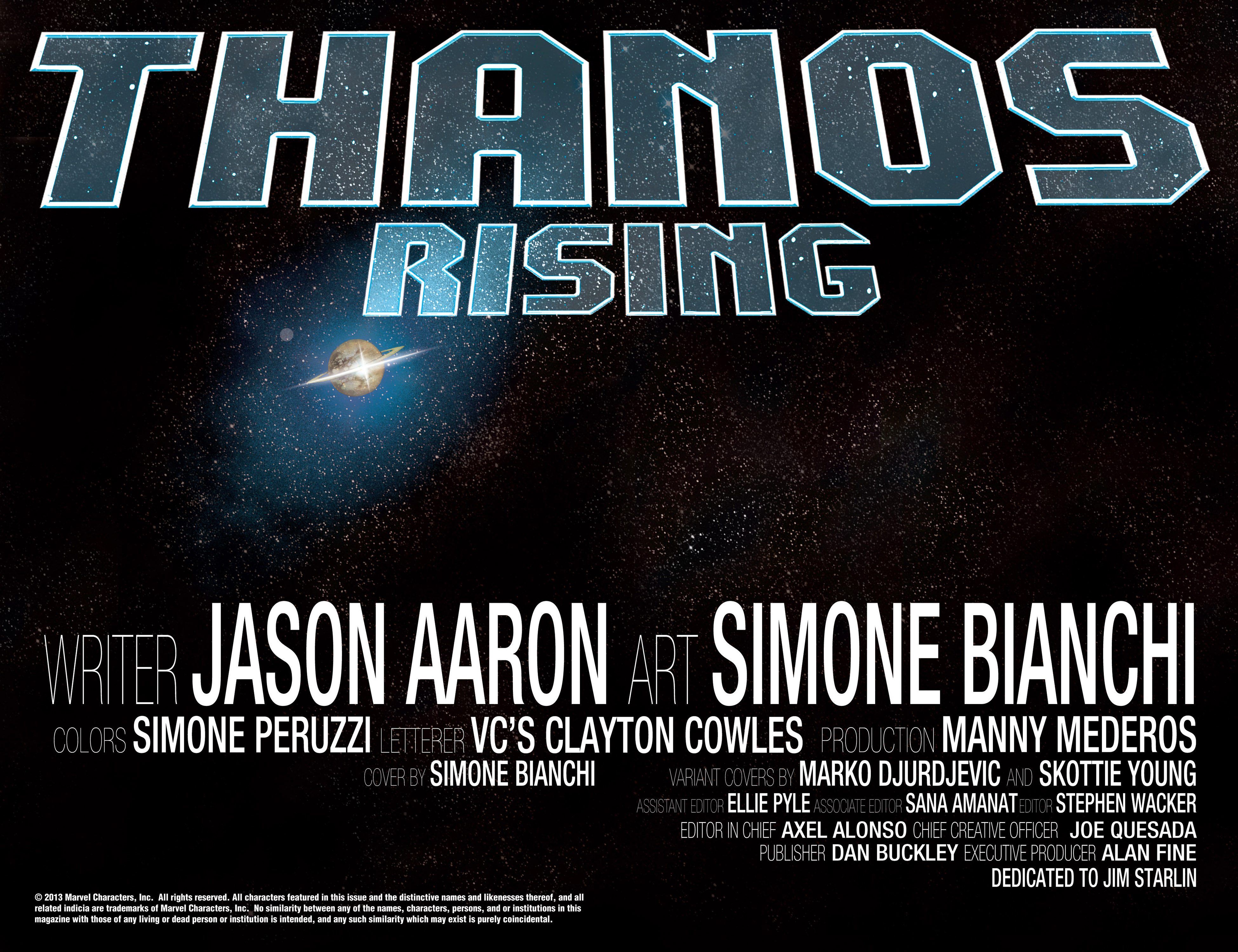 Read online Thanos Rising comic -  Issue #1 - 3