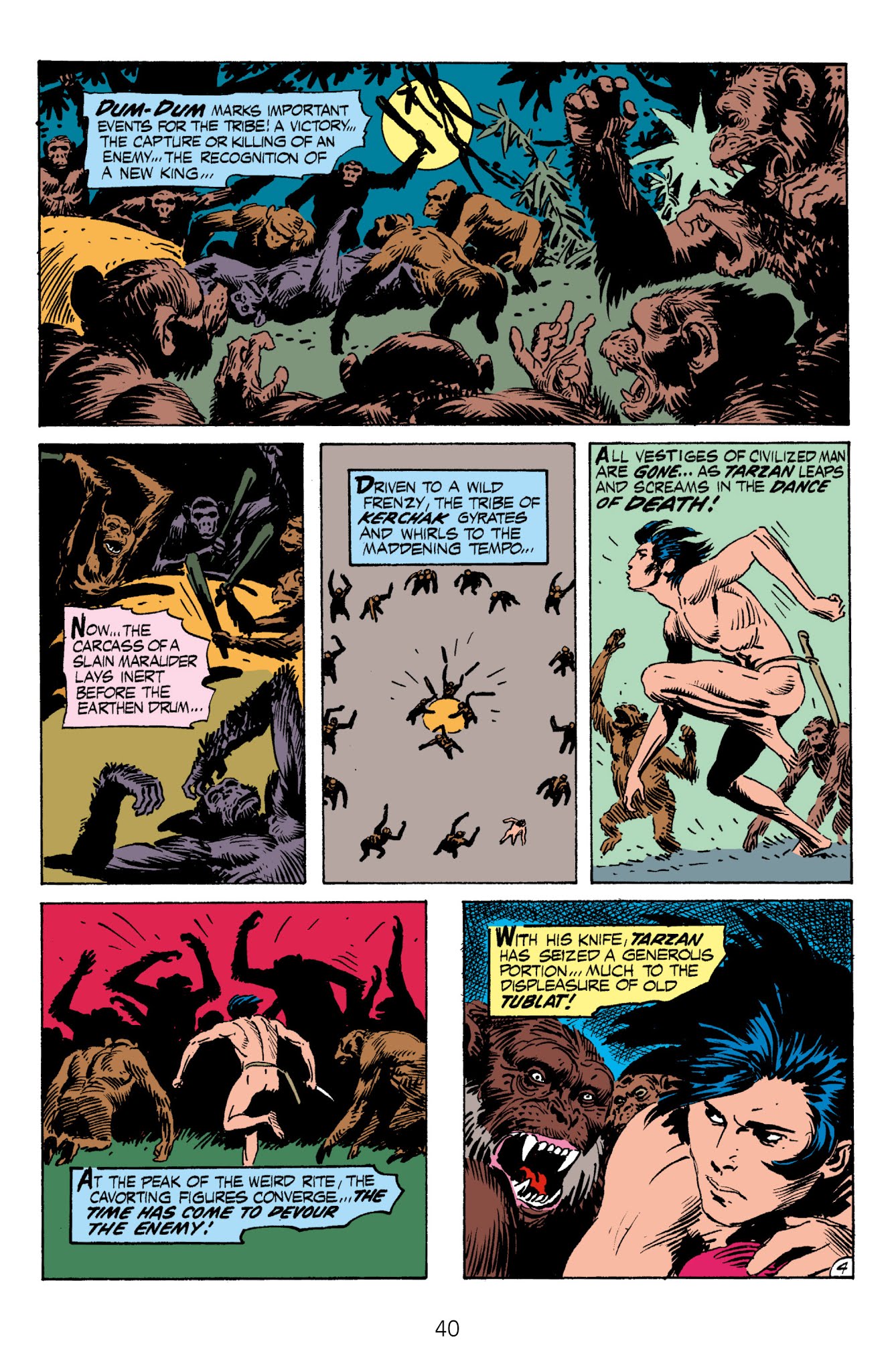 Read online Edgar Rice Burroughs' Tarzan The Joe Kubert Years comic -  Issue # TPB 1 (Part 1) - 41