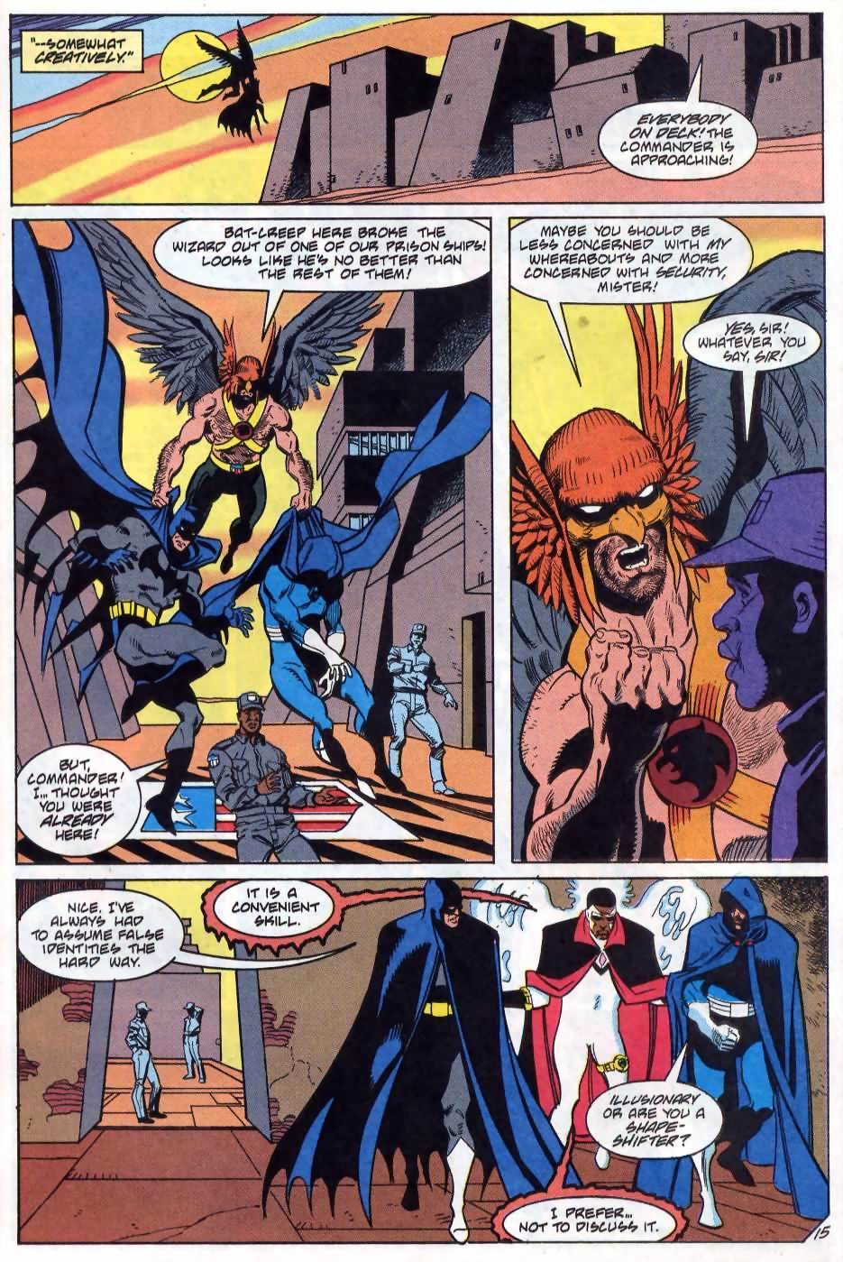 Read online Justice League America comic -  Issue #74 - 16