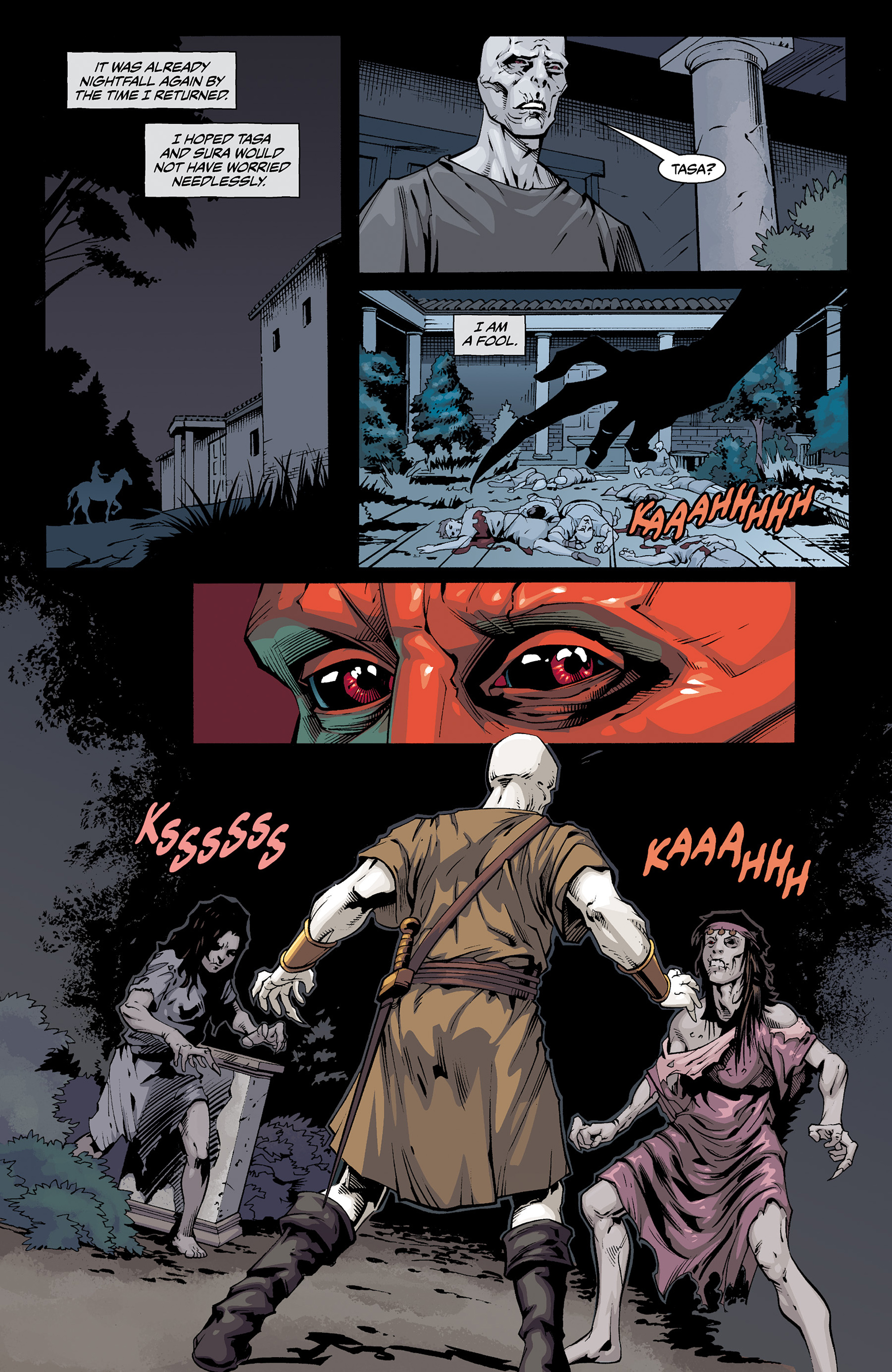 Read online The Strain: Mister Quinlan―Vampire Hunter comic -  Issue #5 - 16