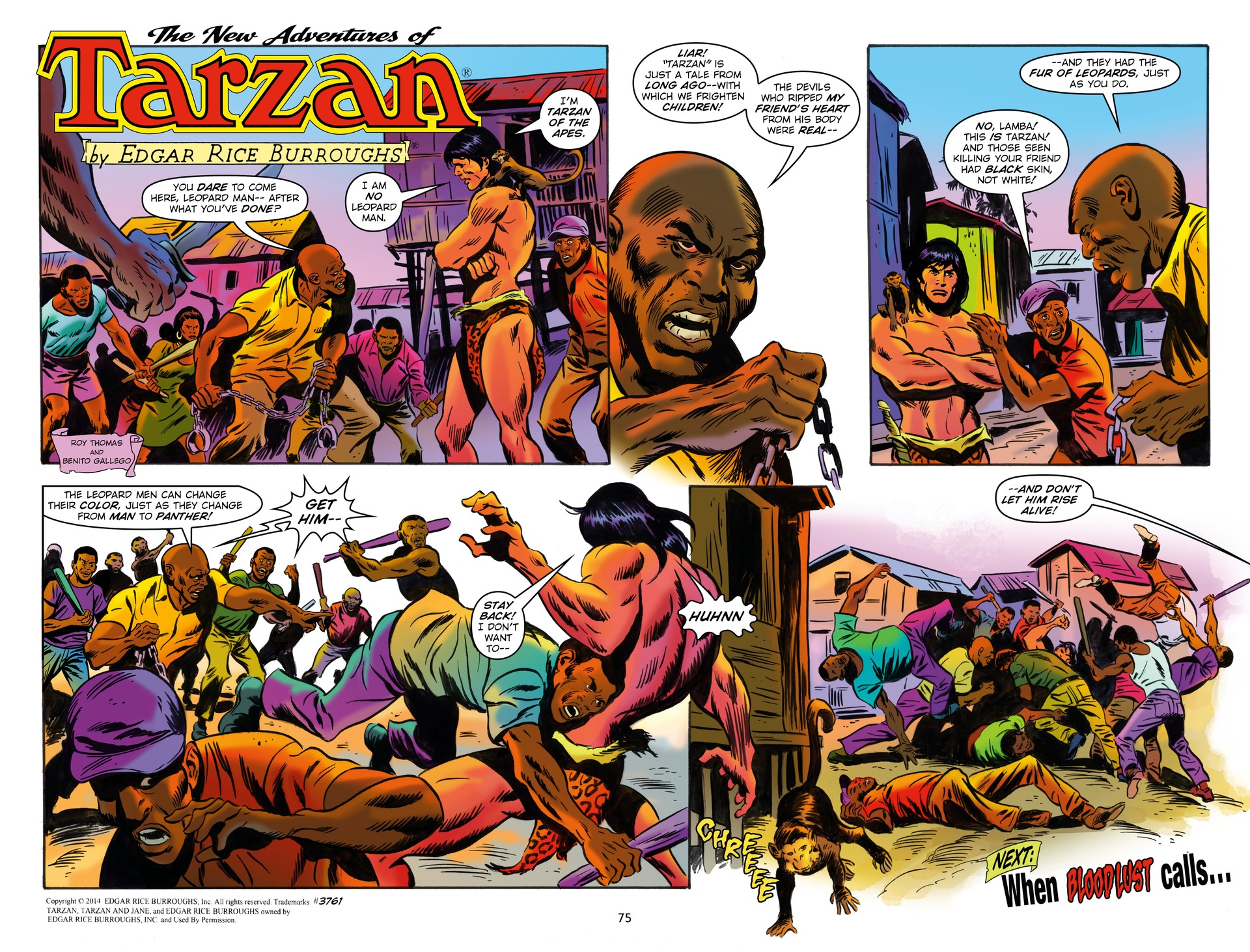 Read online Tarzan: The New Adventures comic -  Issue # TPB - 77
