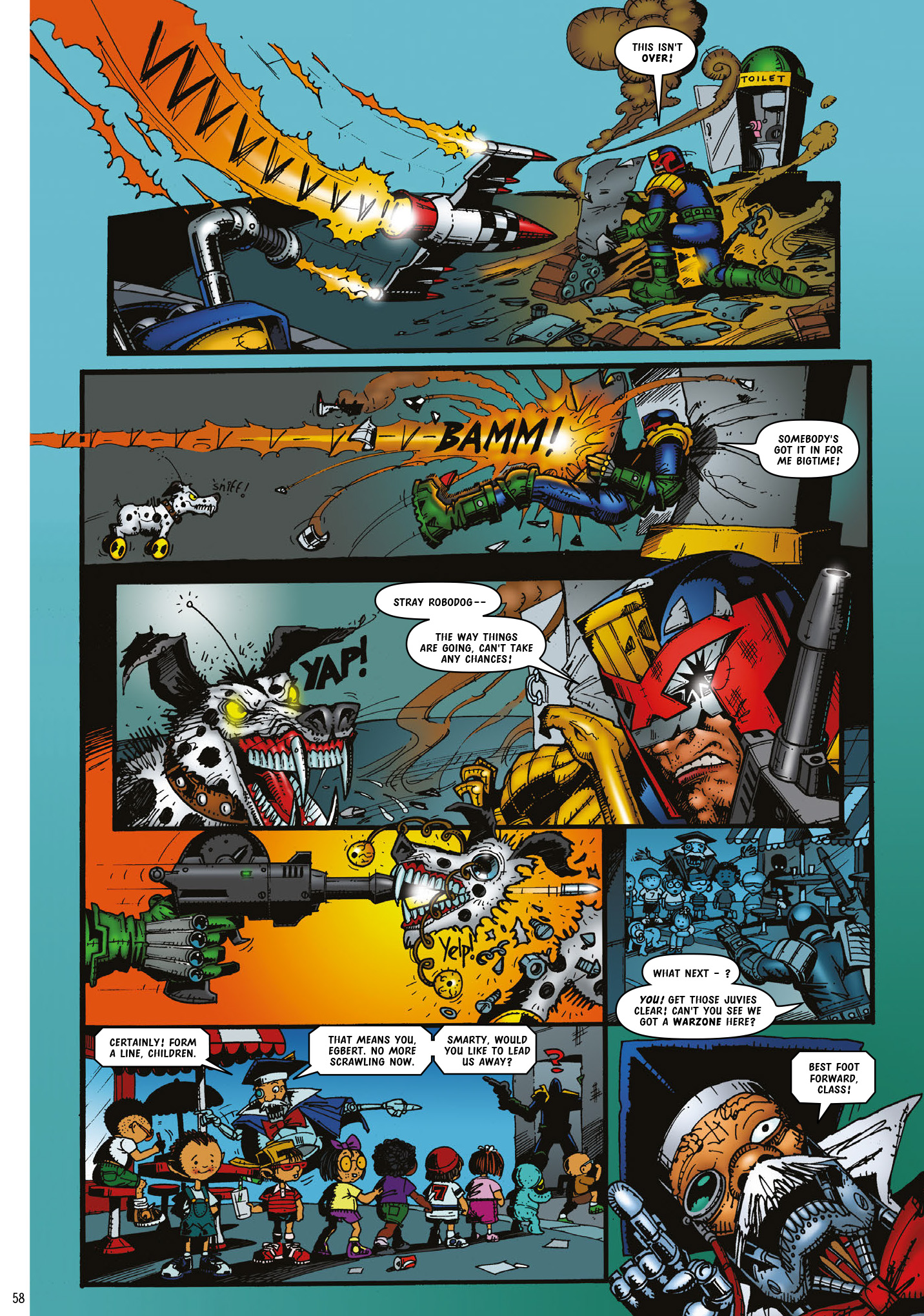 Read online Judge Dredd: The Complete Case Files comic -  Issue # TPB 36 (Part 1) - 60