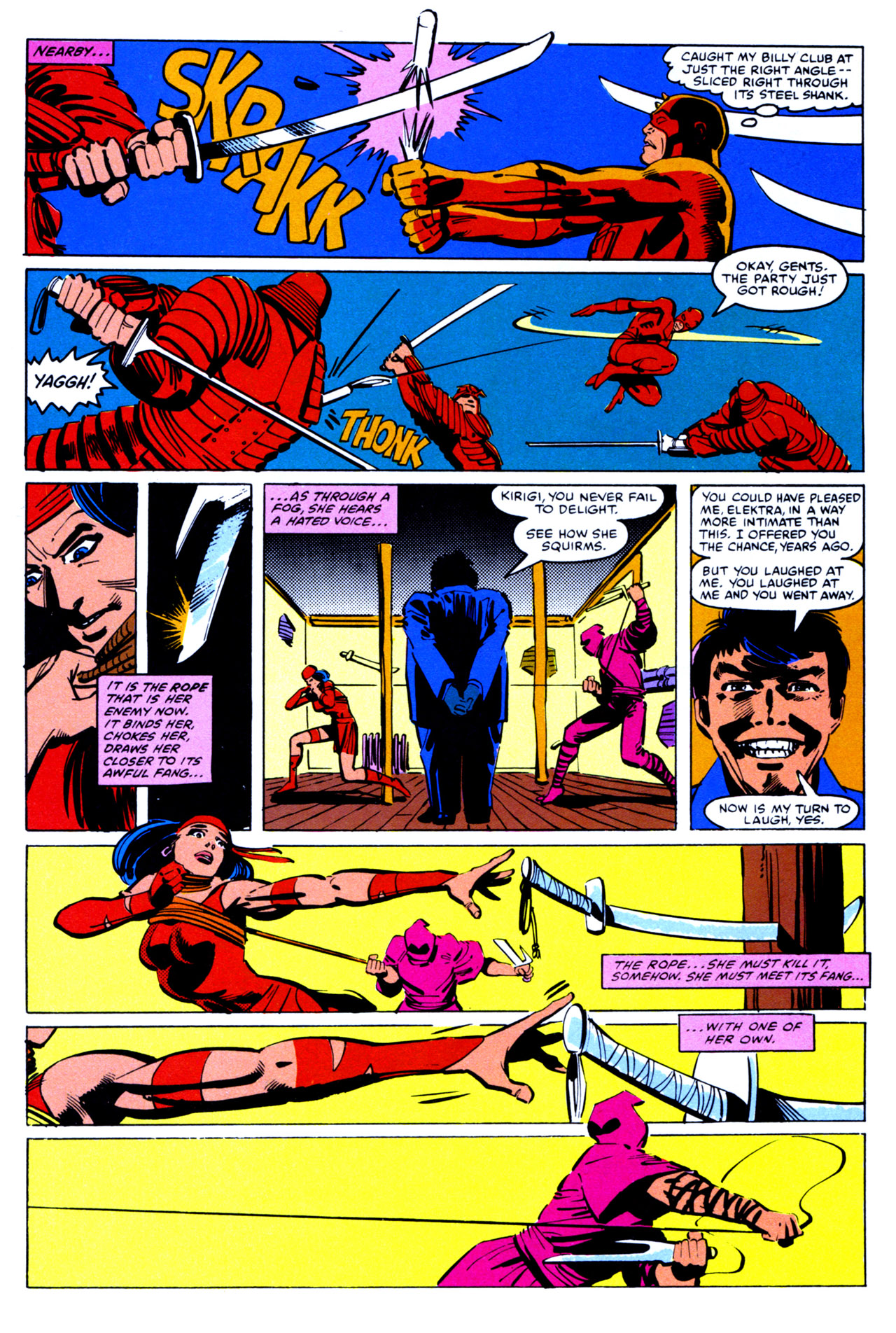 Read online The Elektra Saga comic -  Issue #2 - 33