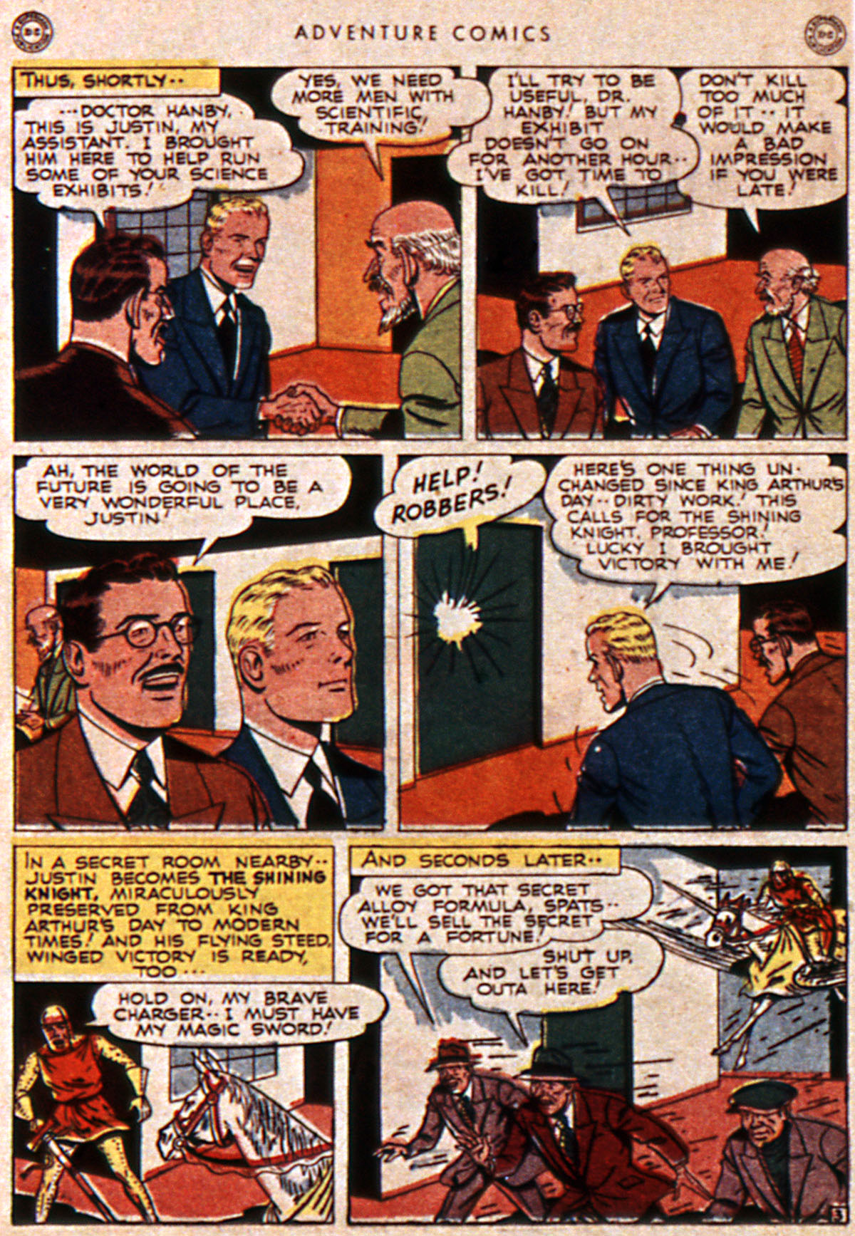 Read online Adventure Comics (1938) comic -  Issue #111 - 34