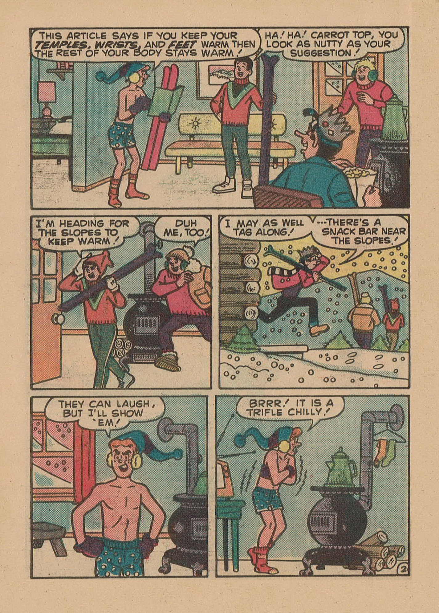 Read online Archie Digest Magazine comic -  Issue #71 - 122