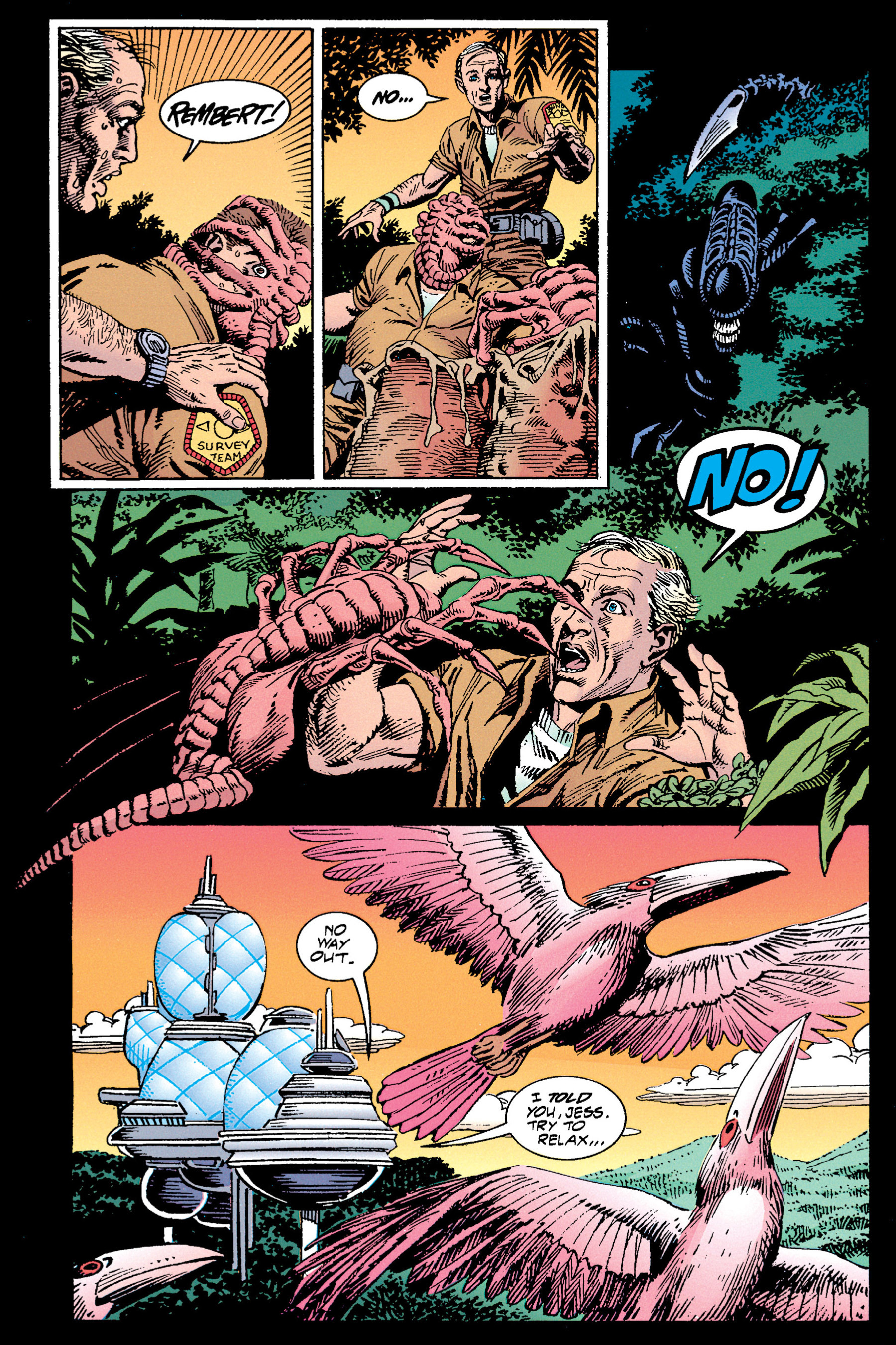 Read online Aliens vs. Predator Omnibus comic -  Issue # _TPB 1 Part 3 - 71