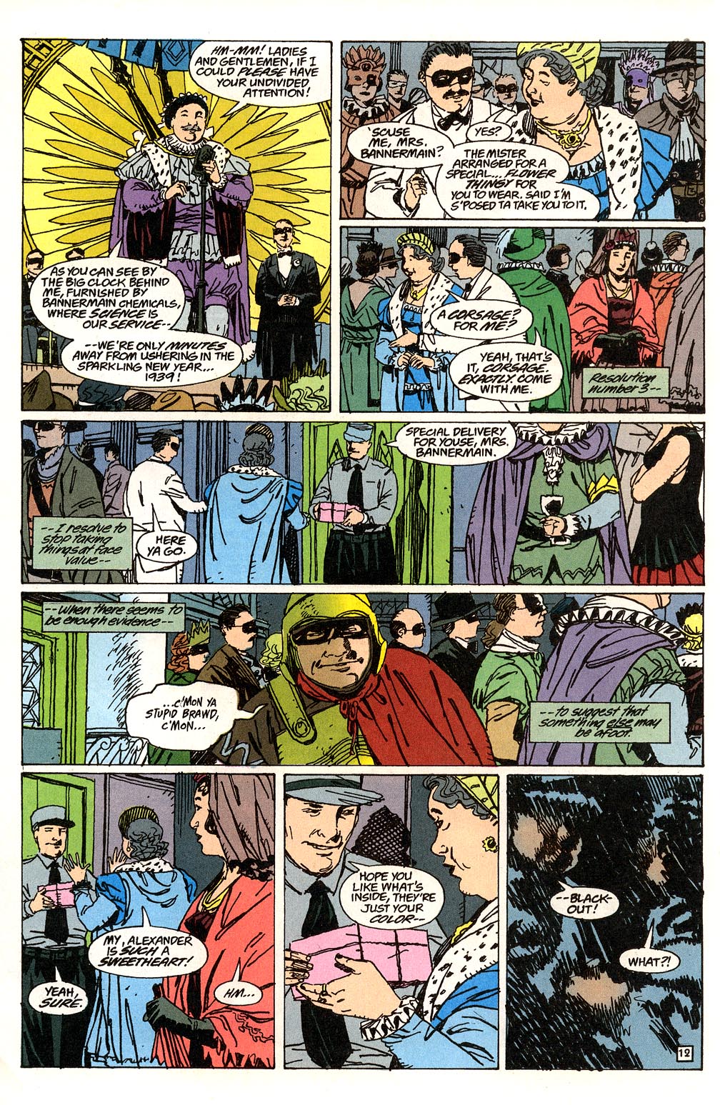 Sandman Mystery Theatre Issue #32 #33 - English 12