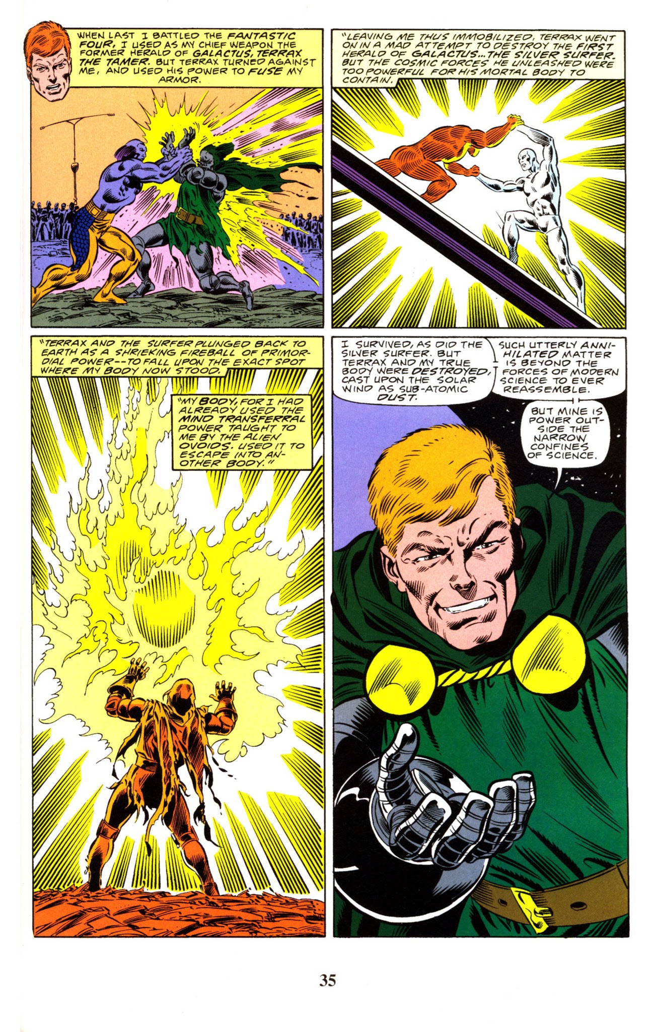Read online Fantastic Four Visionaries: John Byrne comic -  Issue # TPB 8 - 37