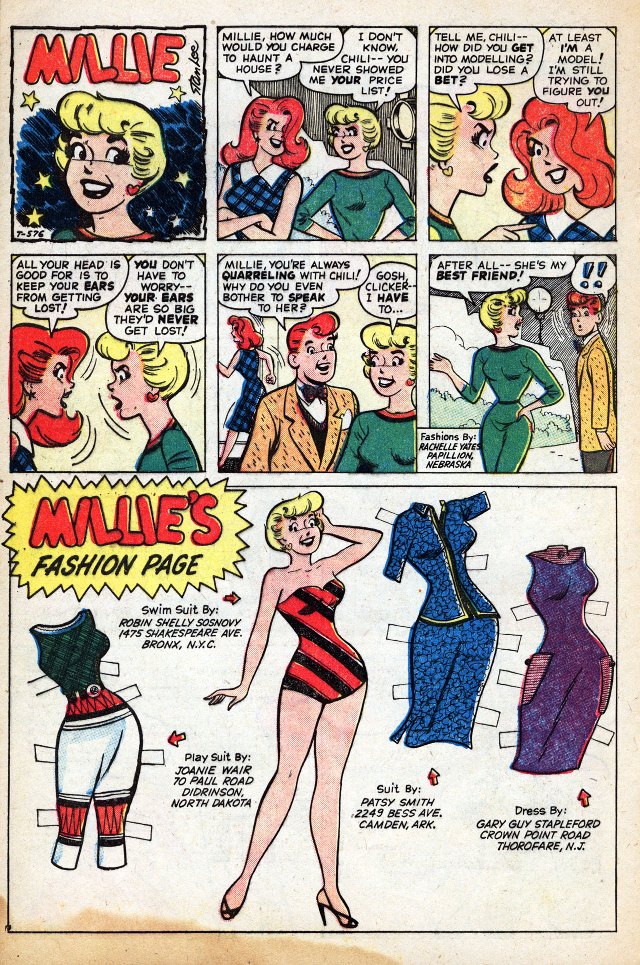 Read online Millie the Model comic -  Issue #95 - 32