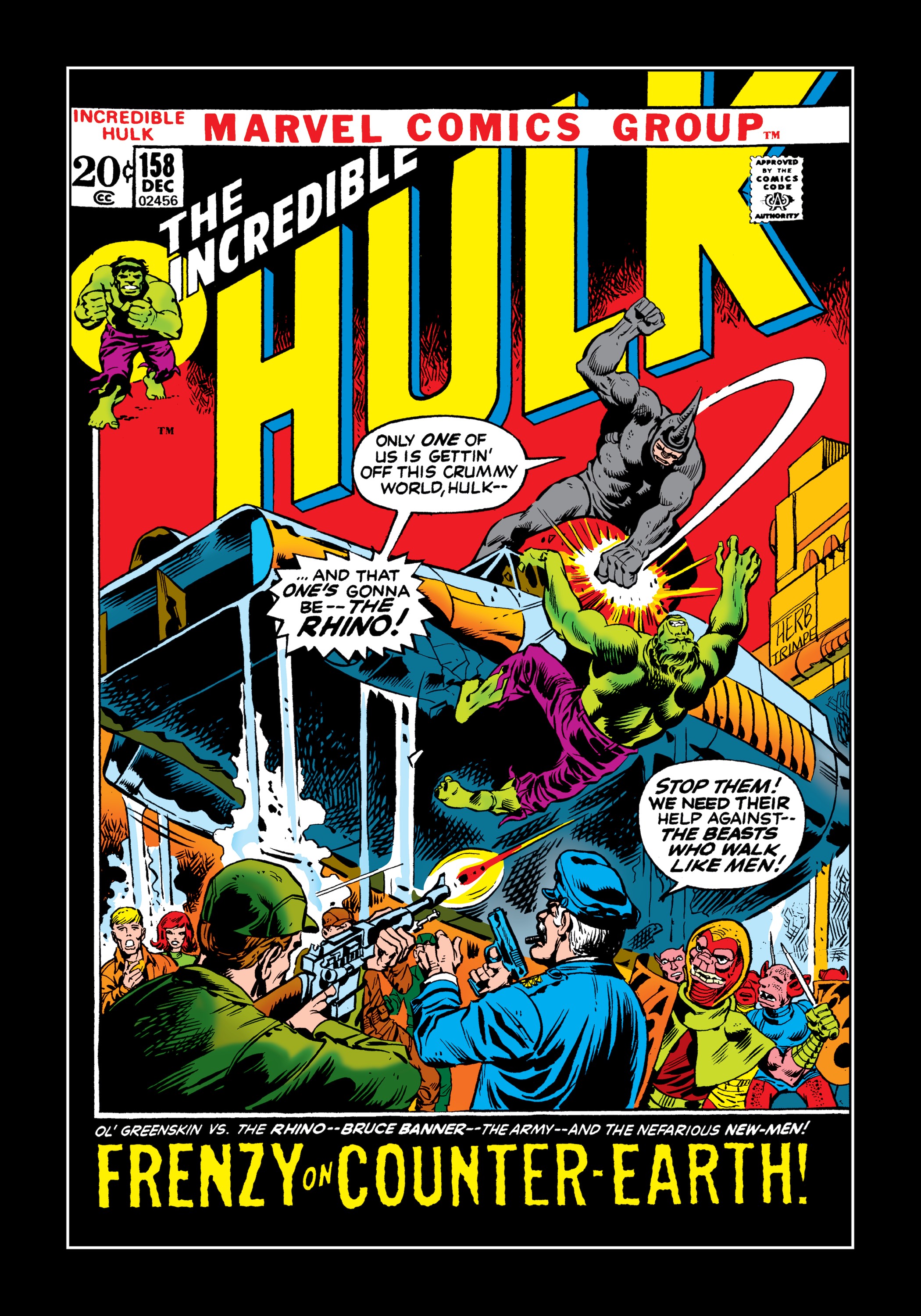 Read online Marvel Masterworks: The Incredible Hulk comic -  Issue # TPB 9 (Part 1) - 30