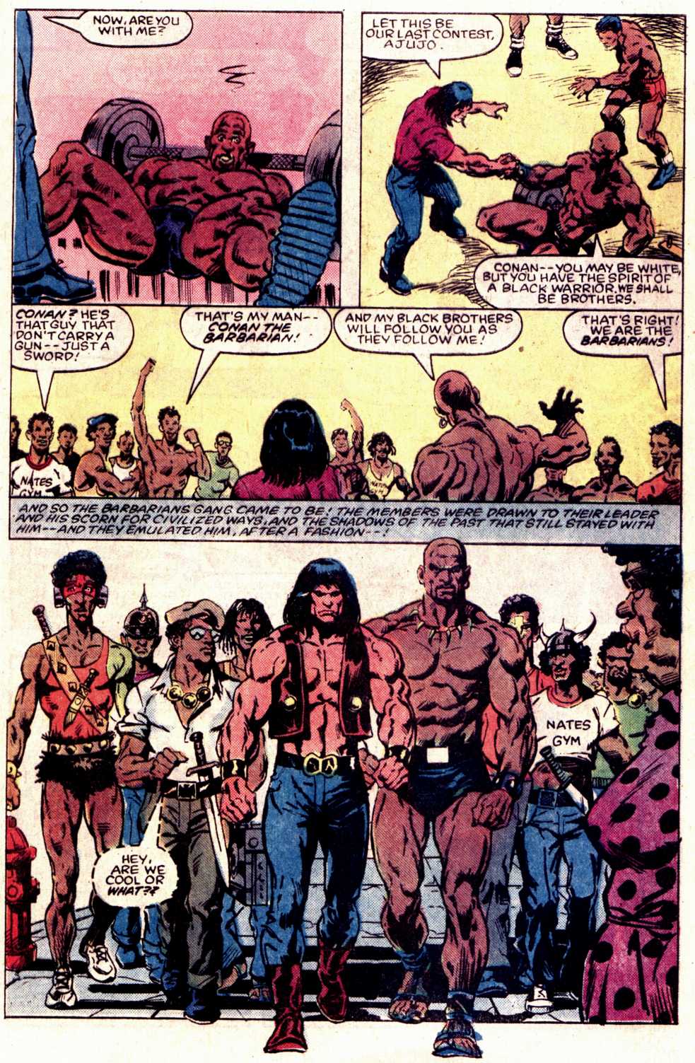 What If? (1977) issue 43 - Conan the Barbarian were stranded in the 20th century - Page 16