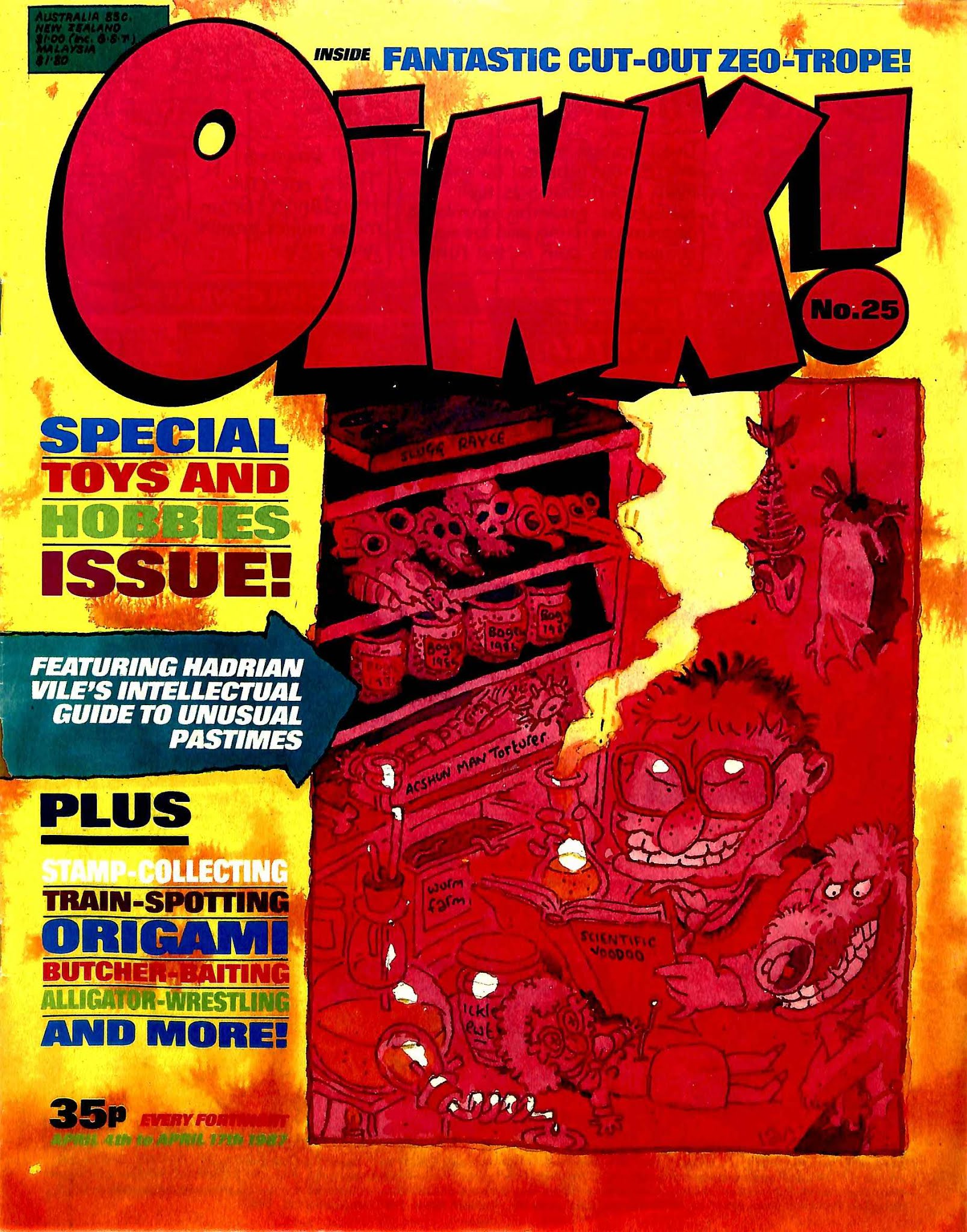 Read online Oink! comic -  Issue #25 - 1
